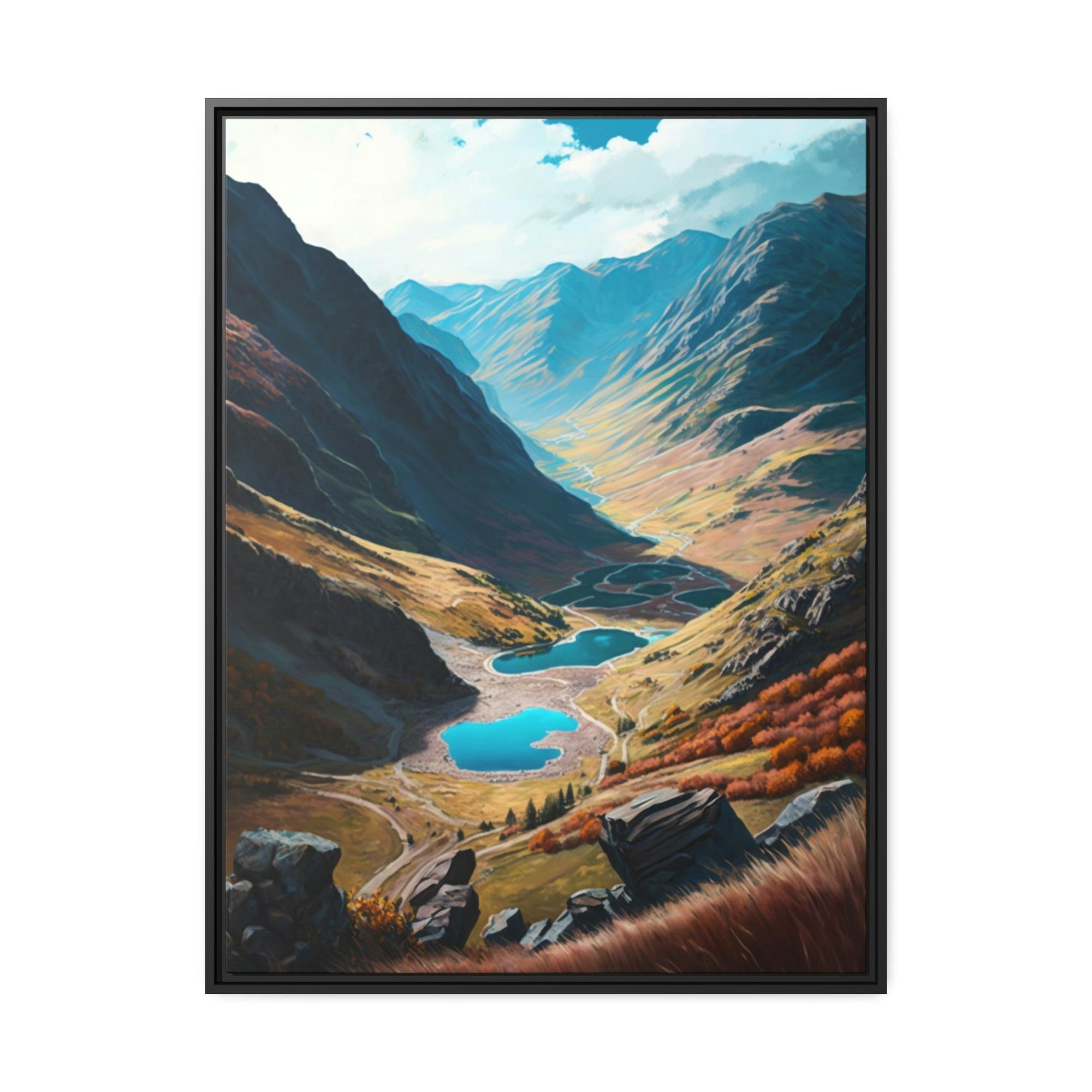 undefined The Enchanting Valley: High-quality Wall Art and Canvas Print