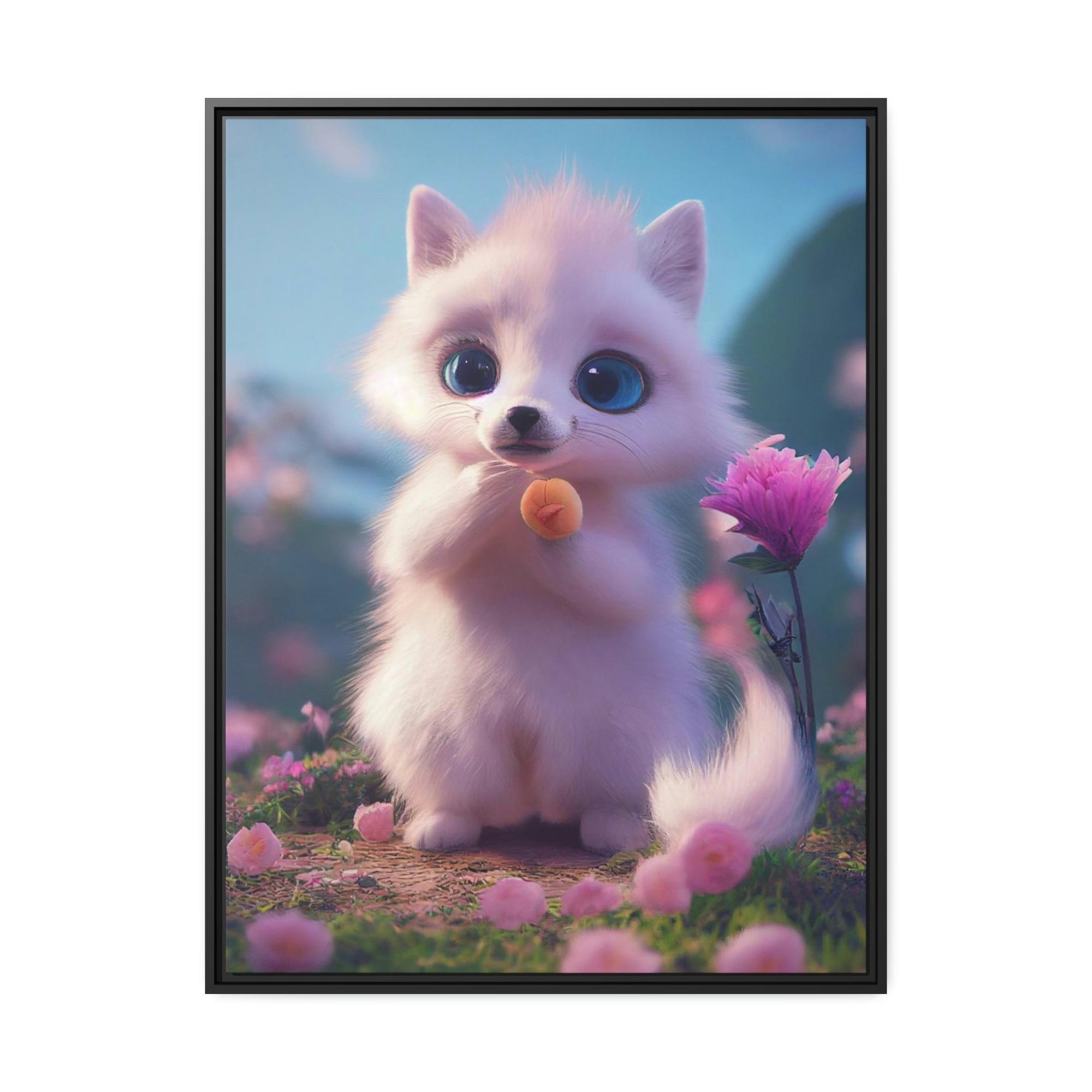 undefined Whimsical World of Cartoons: Print on Canvas and Wall Art for Kids