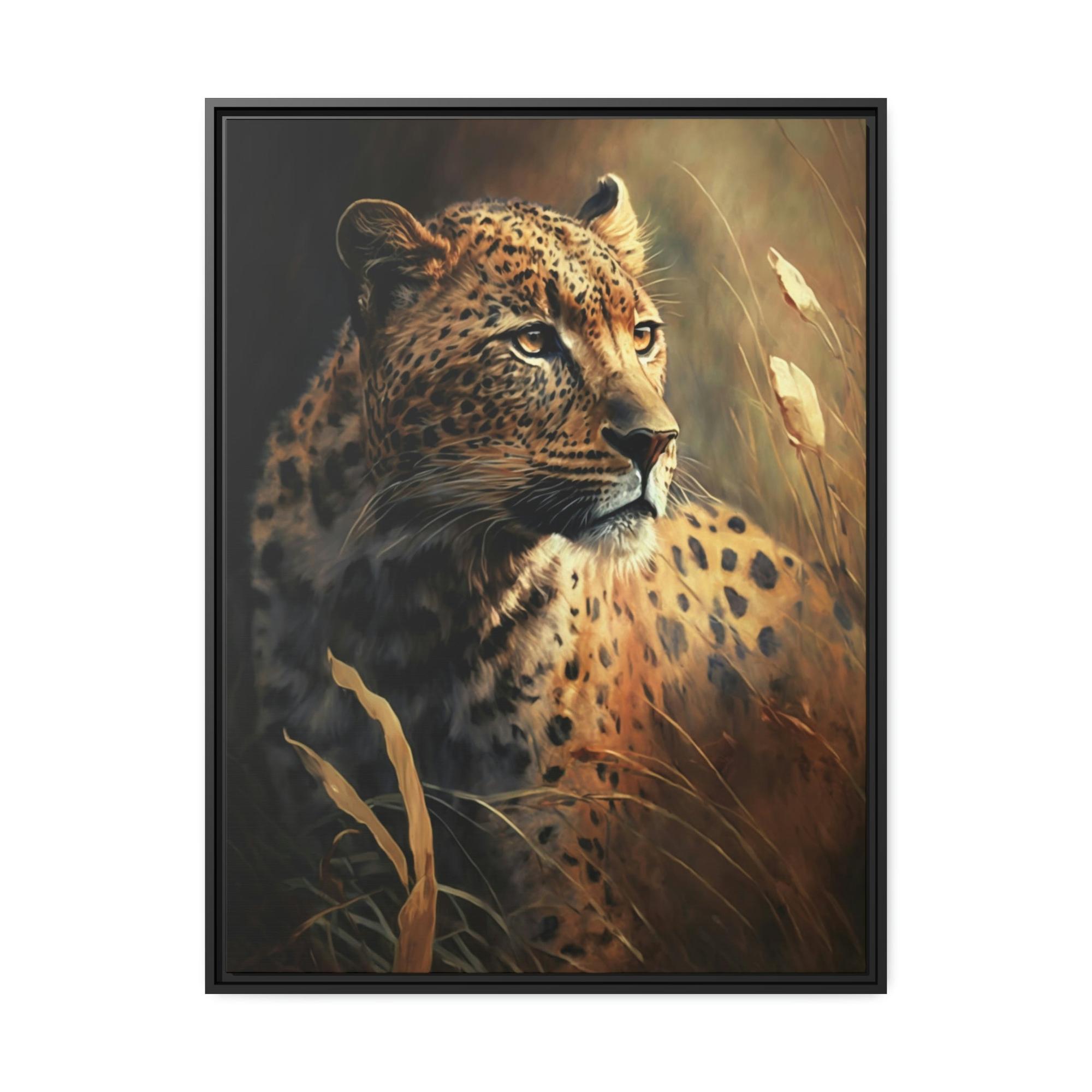 Cheetahs Fierce and Fast: Cheetahs on Dynamic Framed Canvas