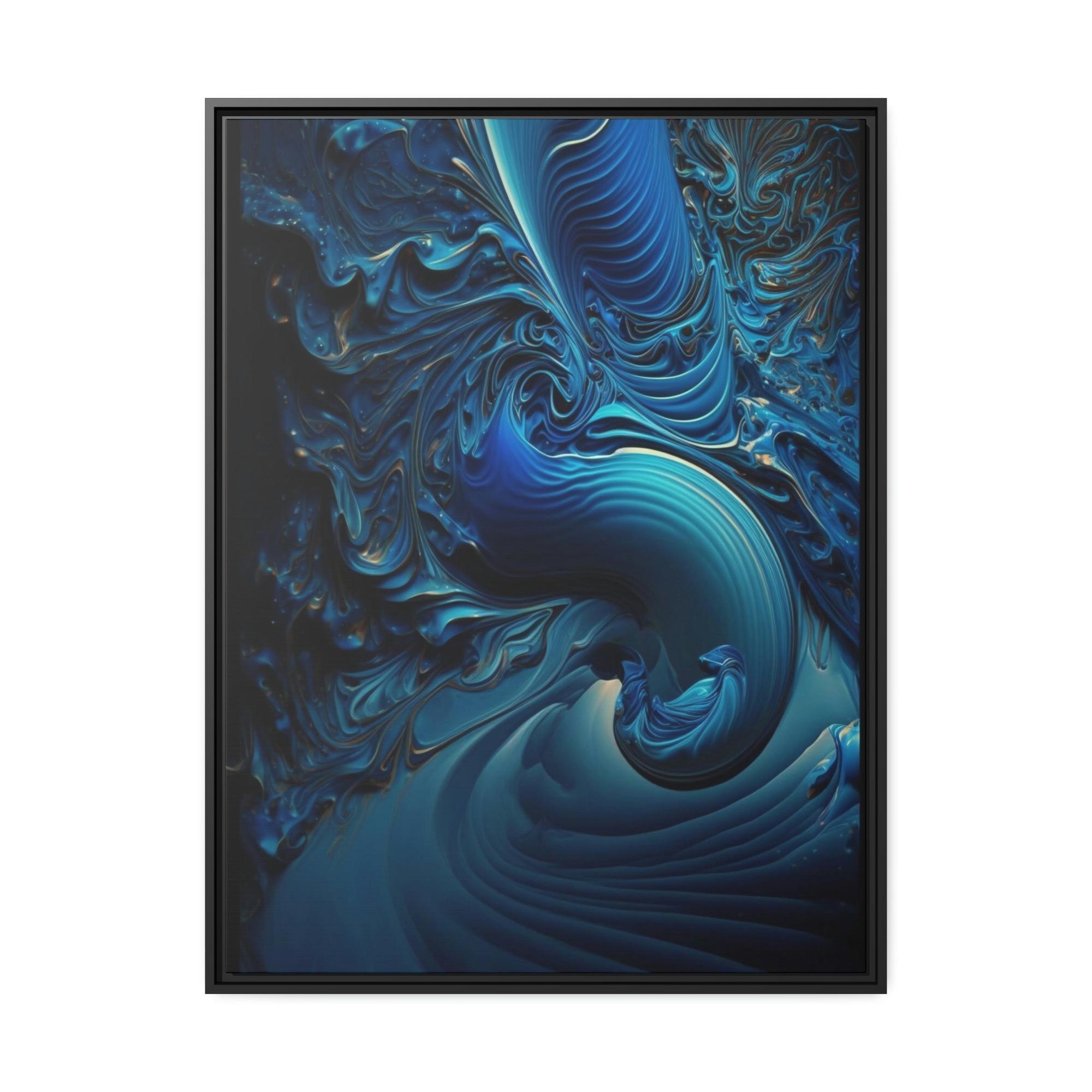 Blue Into the Blue: Gorgeous Blue Themed Canvas Art for Your Home or Office
