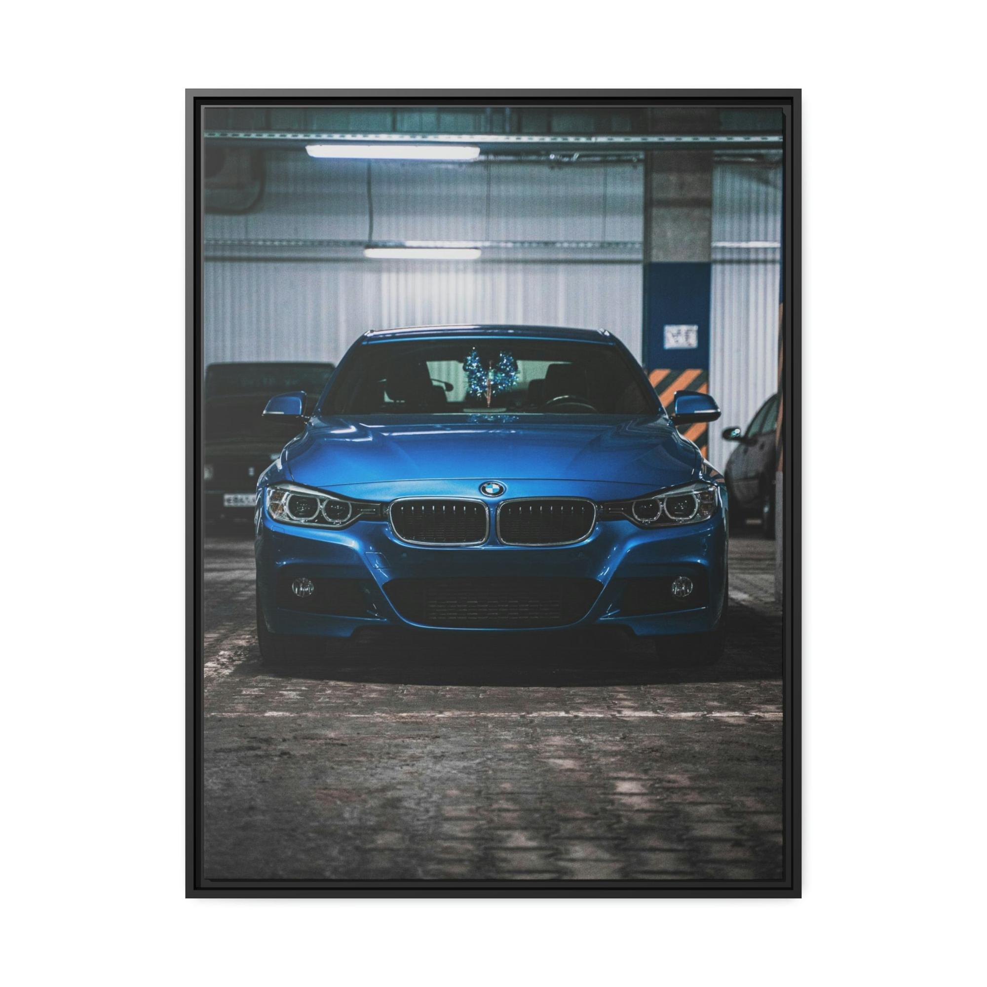 Bmw BMW's Signature Style: Modern Framed Canvas Print for Your Home