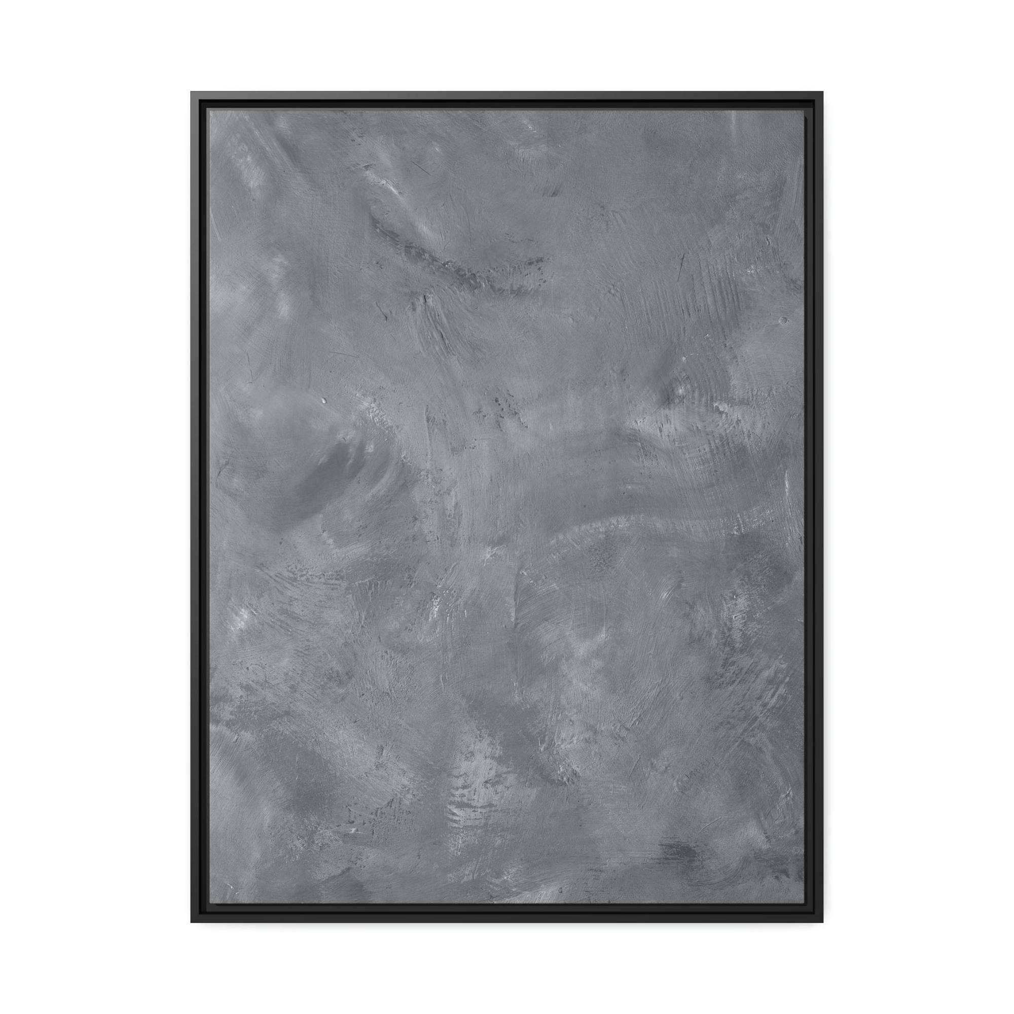 Gray Mysterious Gray: Framed Poster for a Subtle Touch of Drama