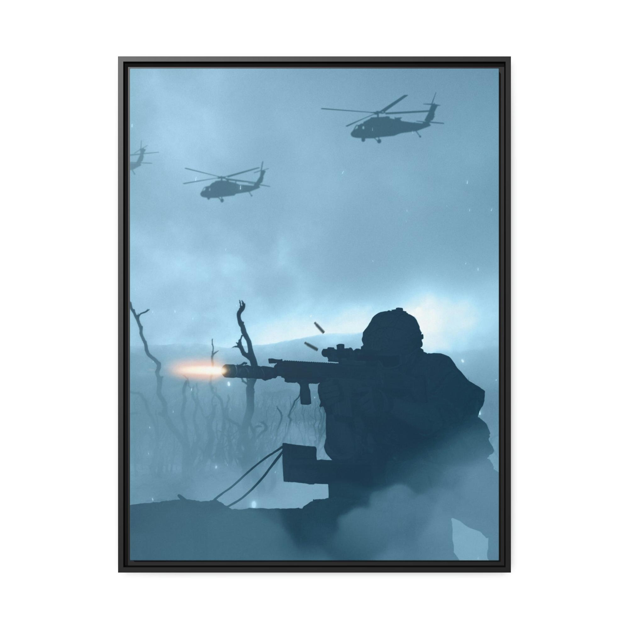 Call Of Duty Modern Combat: Call of Duty Art on Framed Canvas and Wall Art Prints
