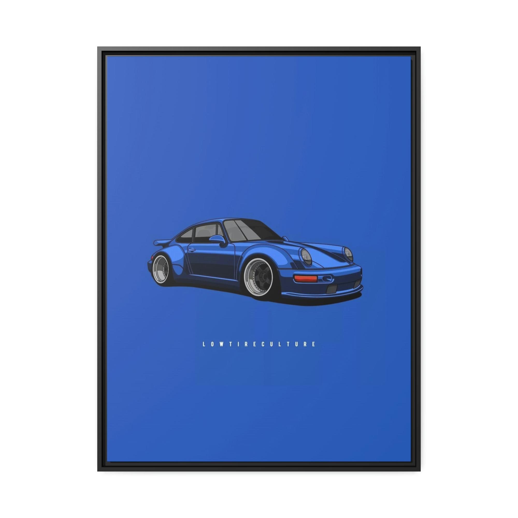 Porsche Porsche Artistry on Natural Canvas: Poster & Canvas Wall Decor for Car Enthusiasts