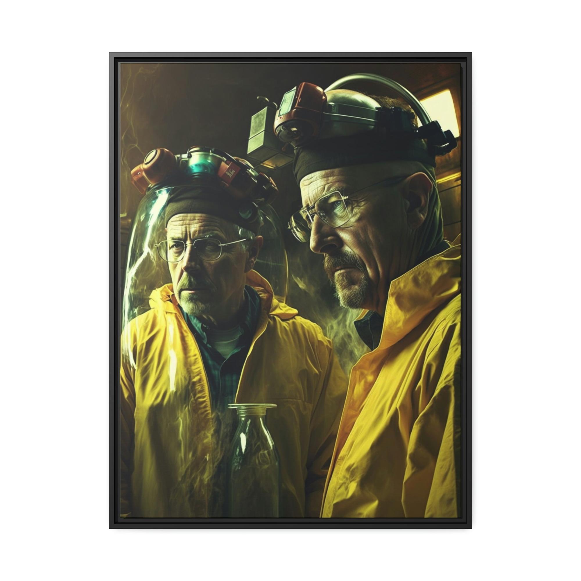 Breaking Bad Breaking Bad: The Ultimate Tribute in Framed Canvas Art