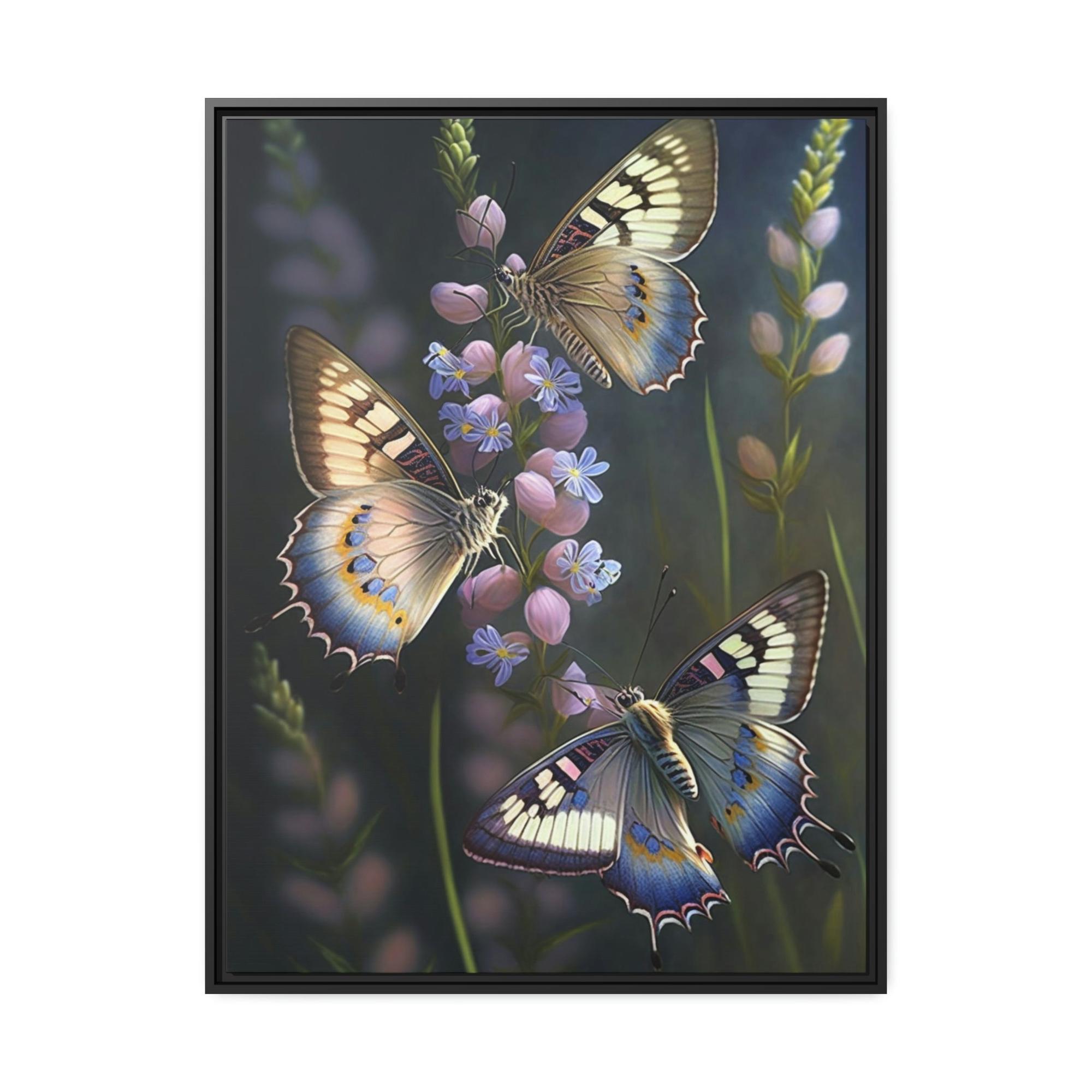 undefined The Majesty of Butterflies: Framed Poster & Canvas Print of Majestic Insects