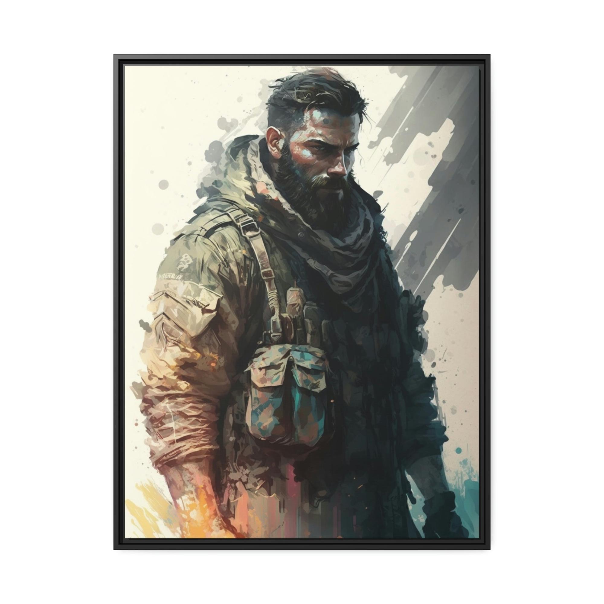 undefined Military Strategy: Call of Duty Art on Framed Canvas and Posters