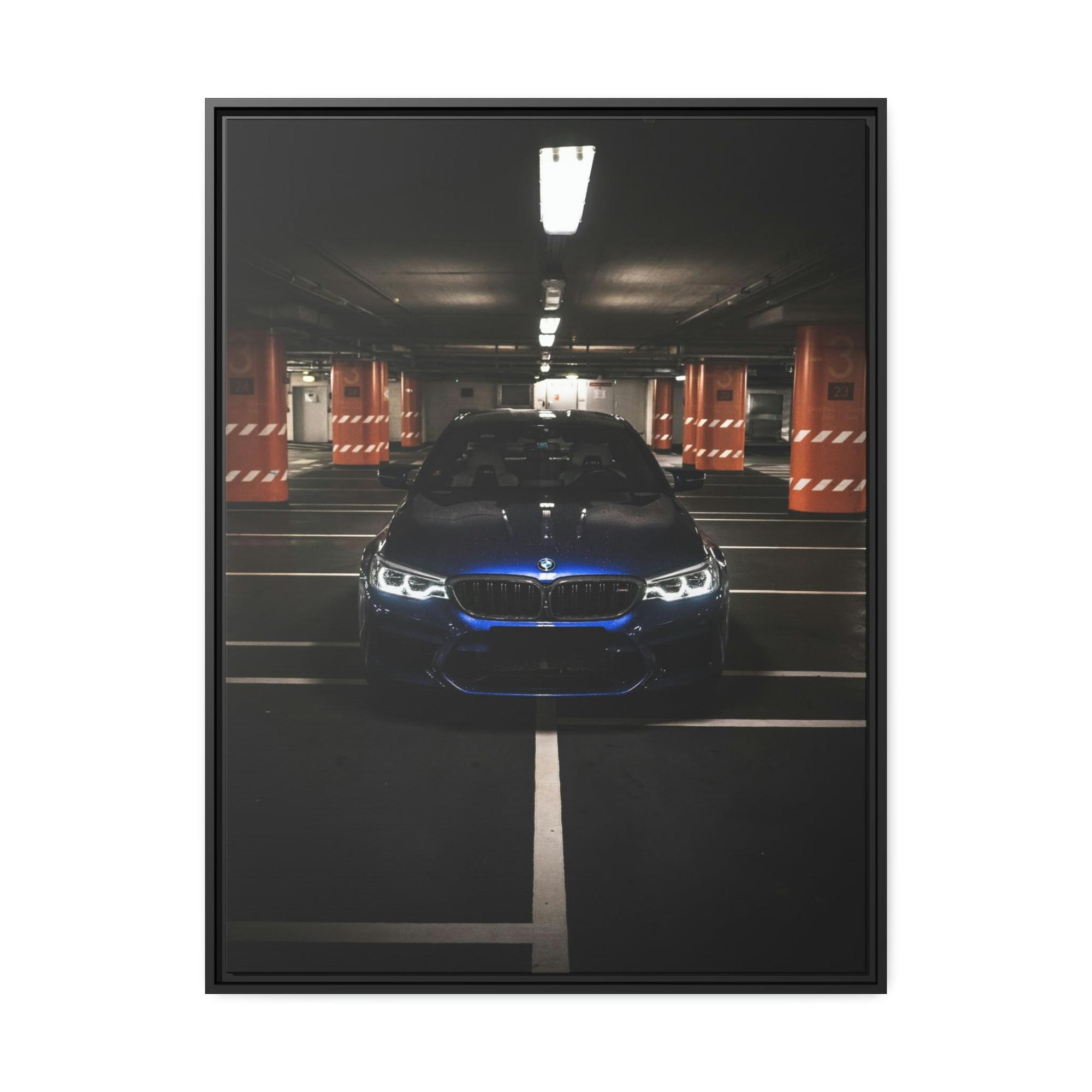 undefined The Power of BMW: High-Quality Art Print on Natural Canvas & Poster