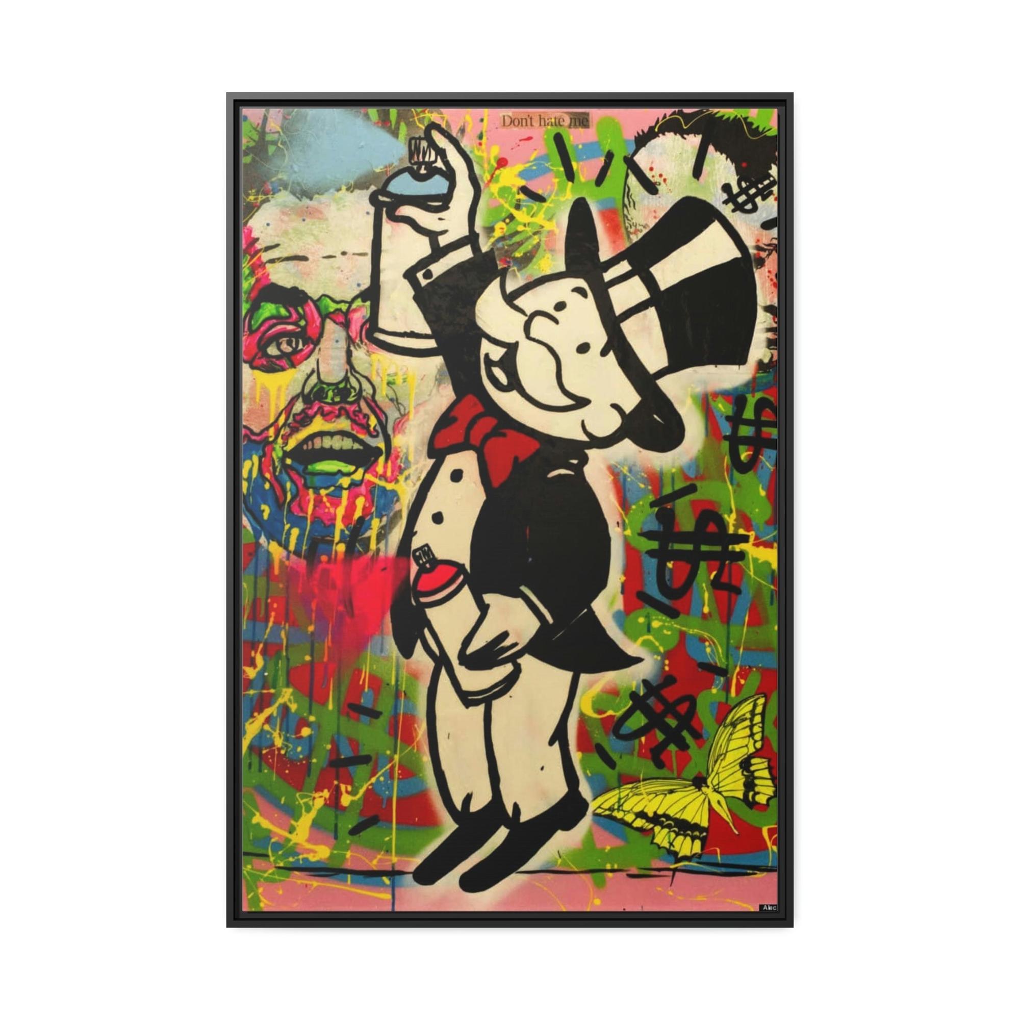 Monopoly & Motivation Urban Art that Inspires: Alec Monopoly's Wall Art and Poster Collection
