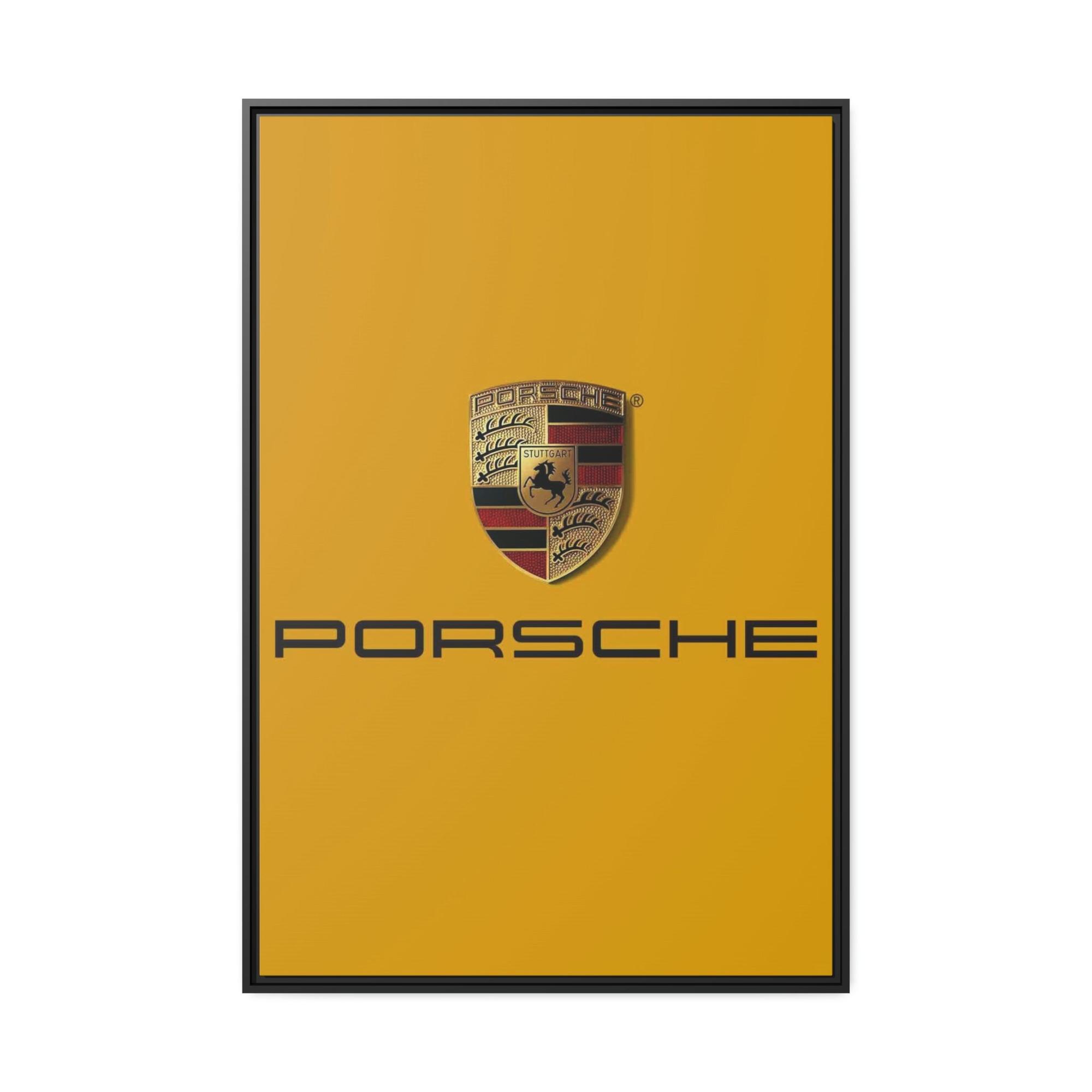 Porsche The Iconic Porsche Logo: A Symbol of Prestige and Quality on Canvas & Poster