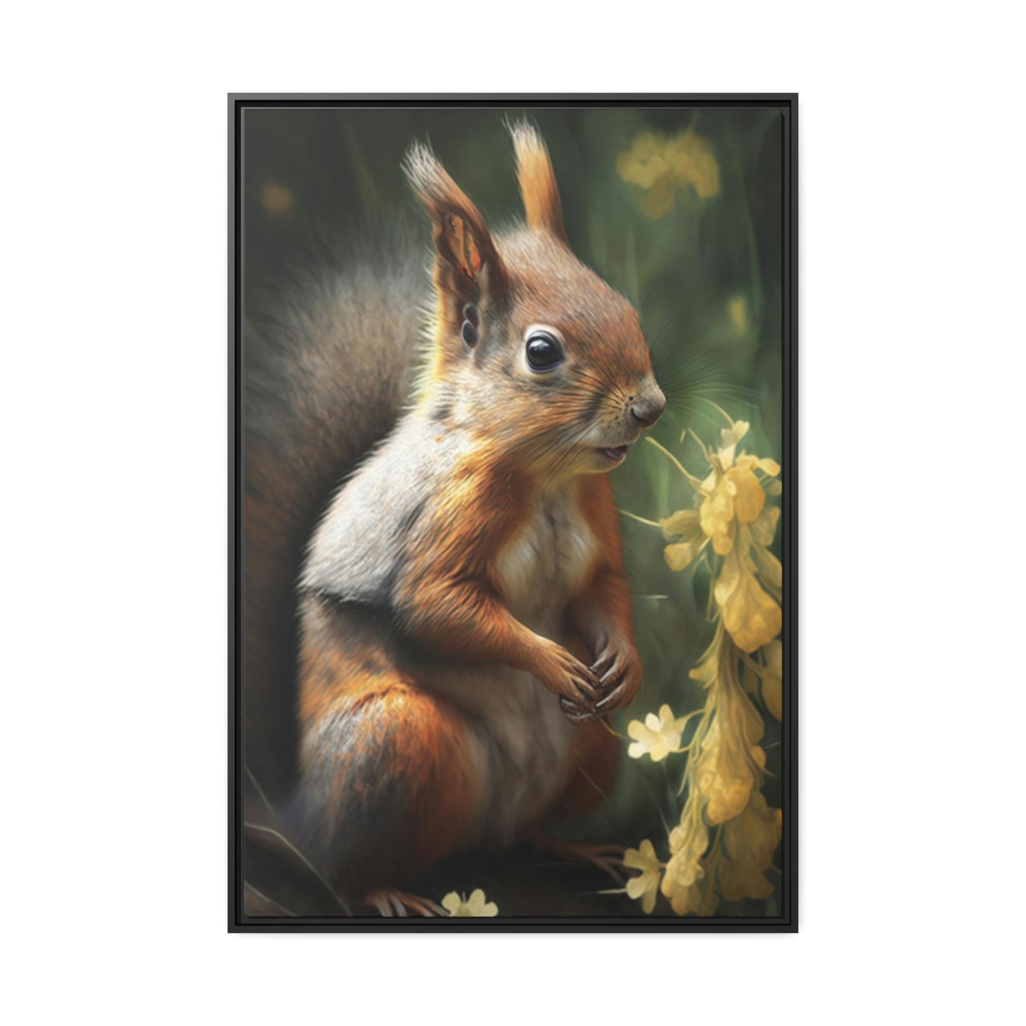 undefined Autumn Harvest: A Squirrel's Bounty
