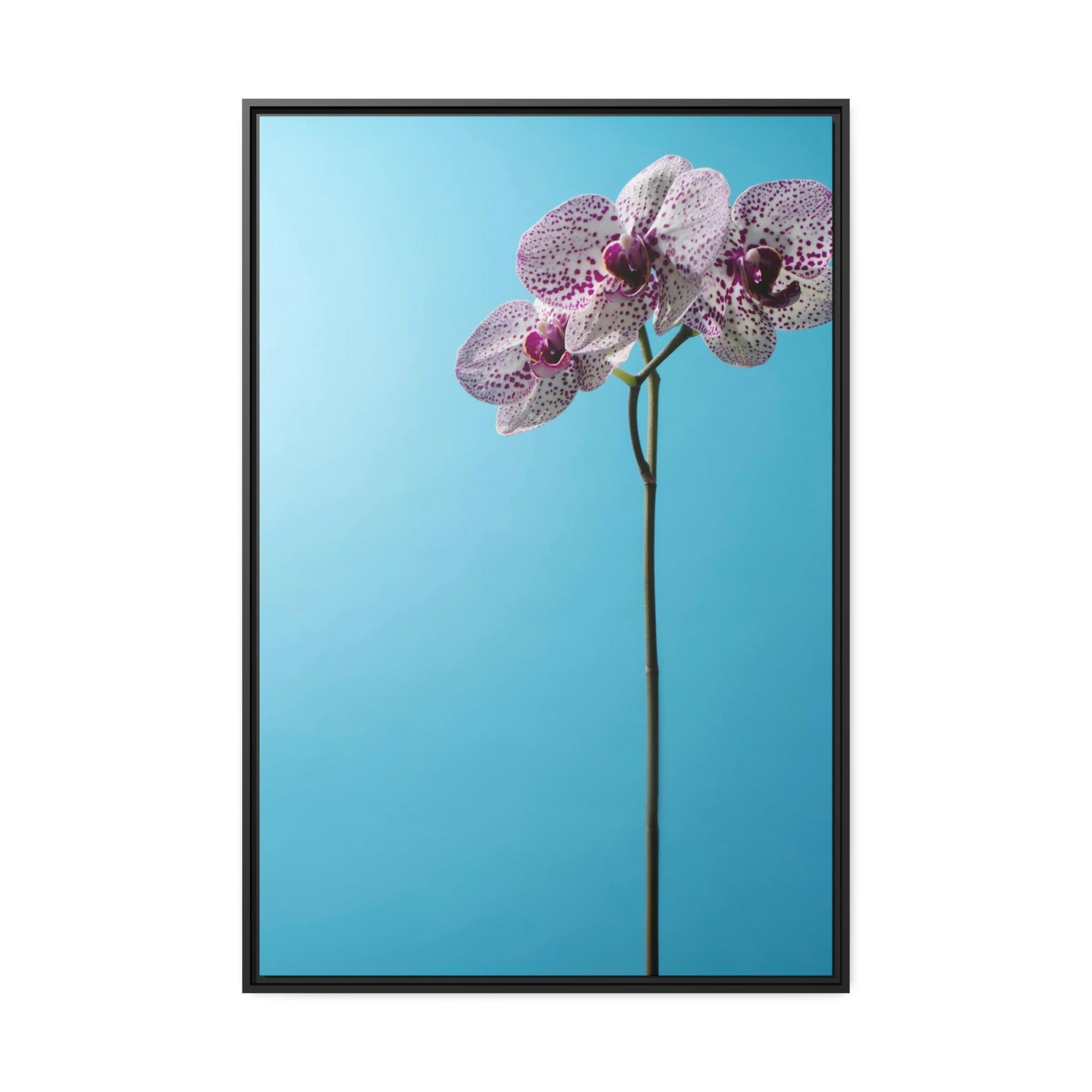undefined Orchid Elegance: Serenity on Canvas