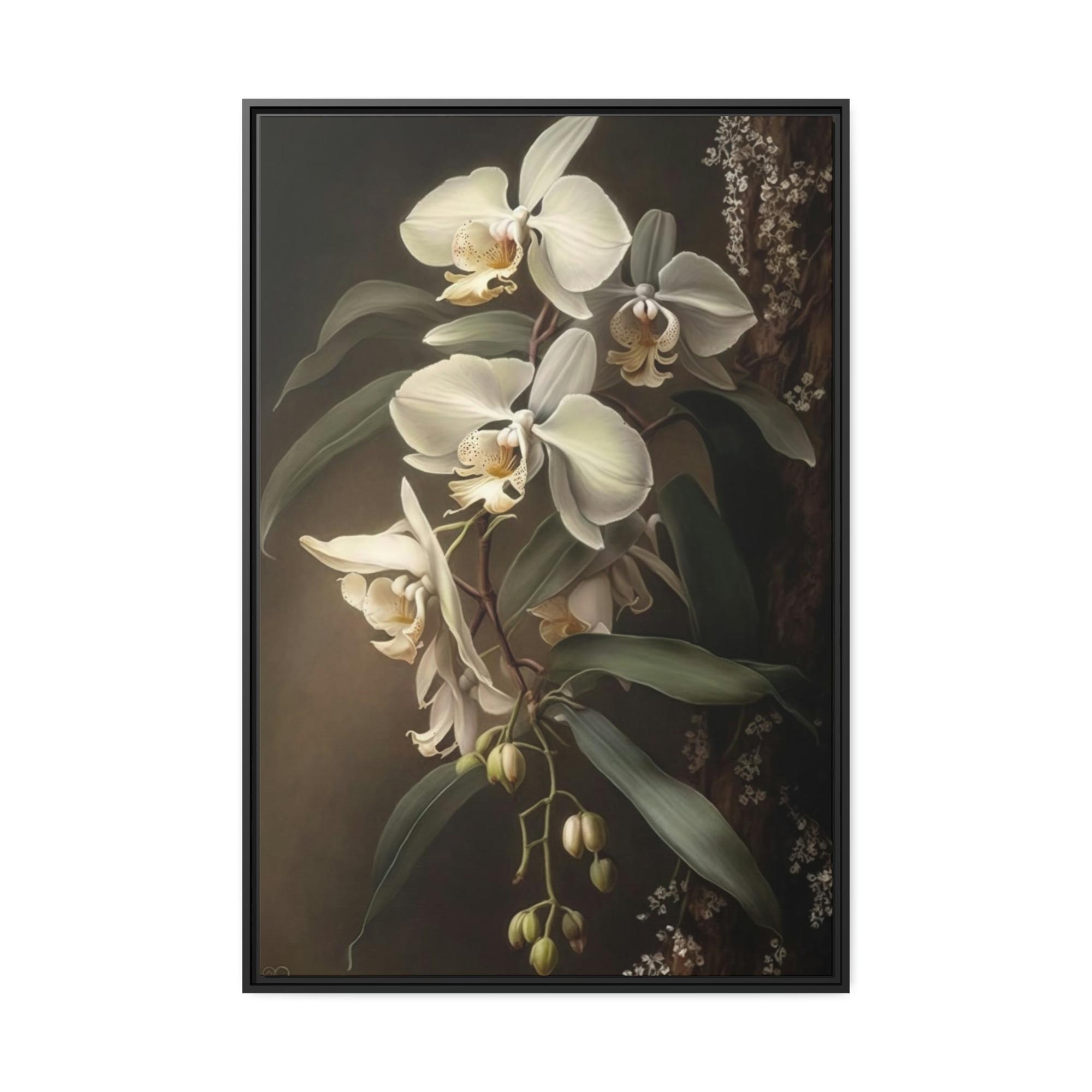 Orchids Orchid Bliss: Tranquility on Canvas