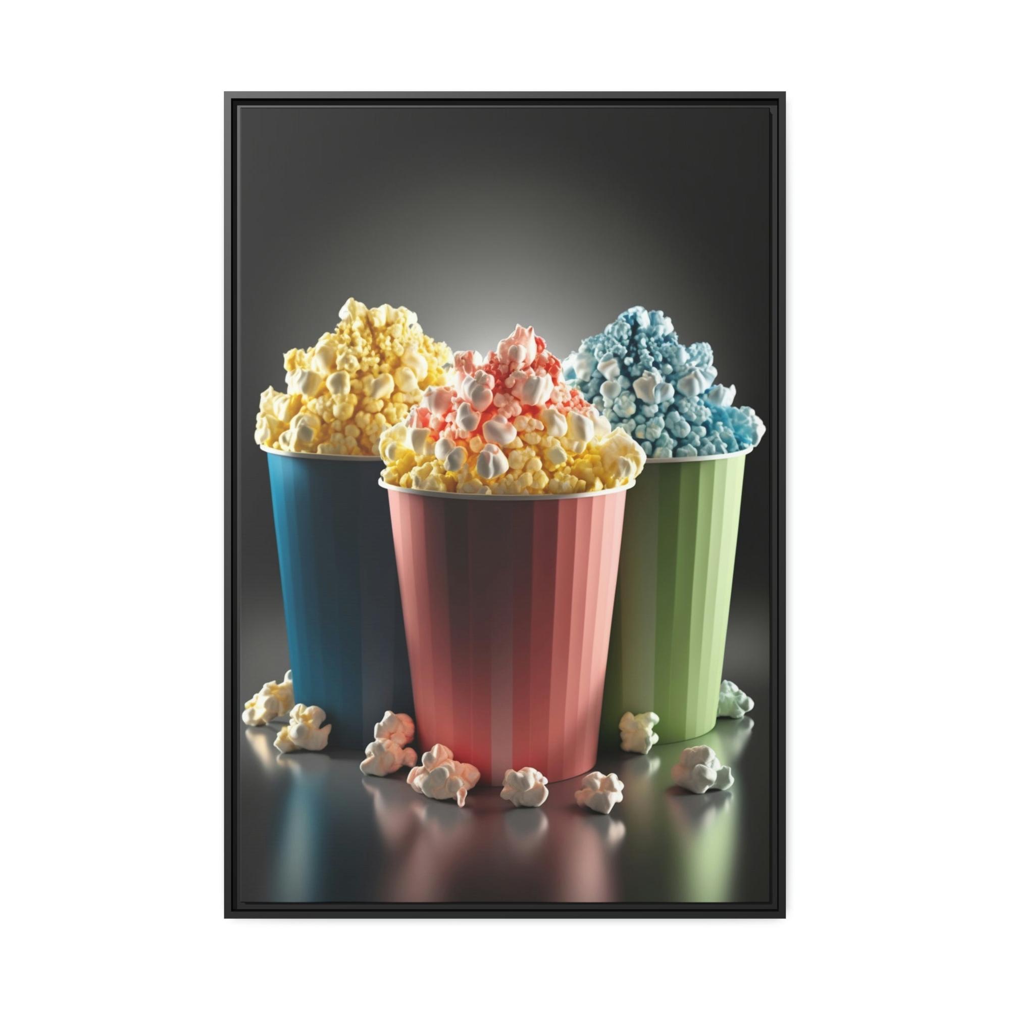 undefined Bursting with Flavor: A Canvas of Popcorn Perfection