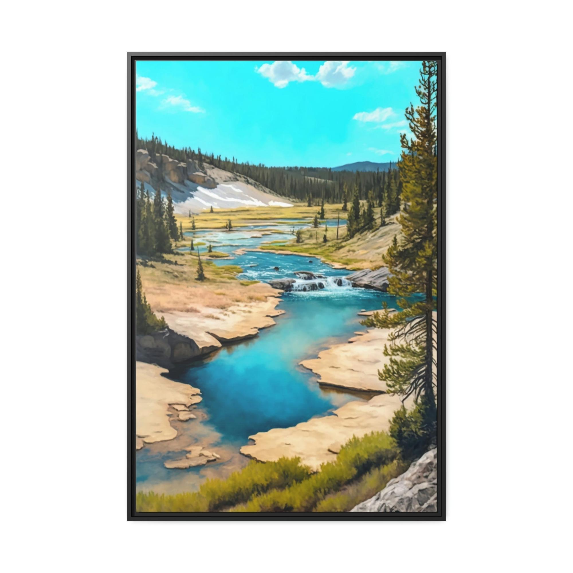 undefined National Parks Splendor: Inspiring Scenery on Artistic Canvas