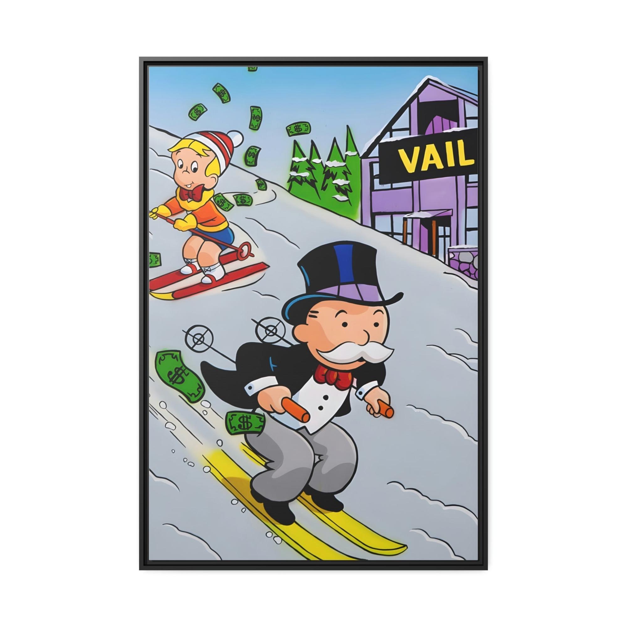Monopoly & Motivation Alec's World: Creative Framed Posters and Canvas Featuring Alec Monopoly's