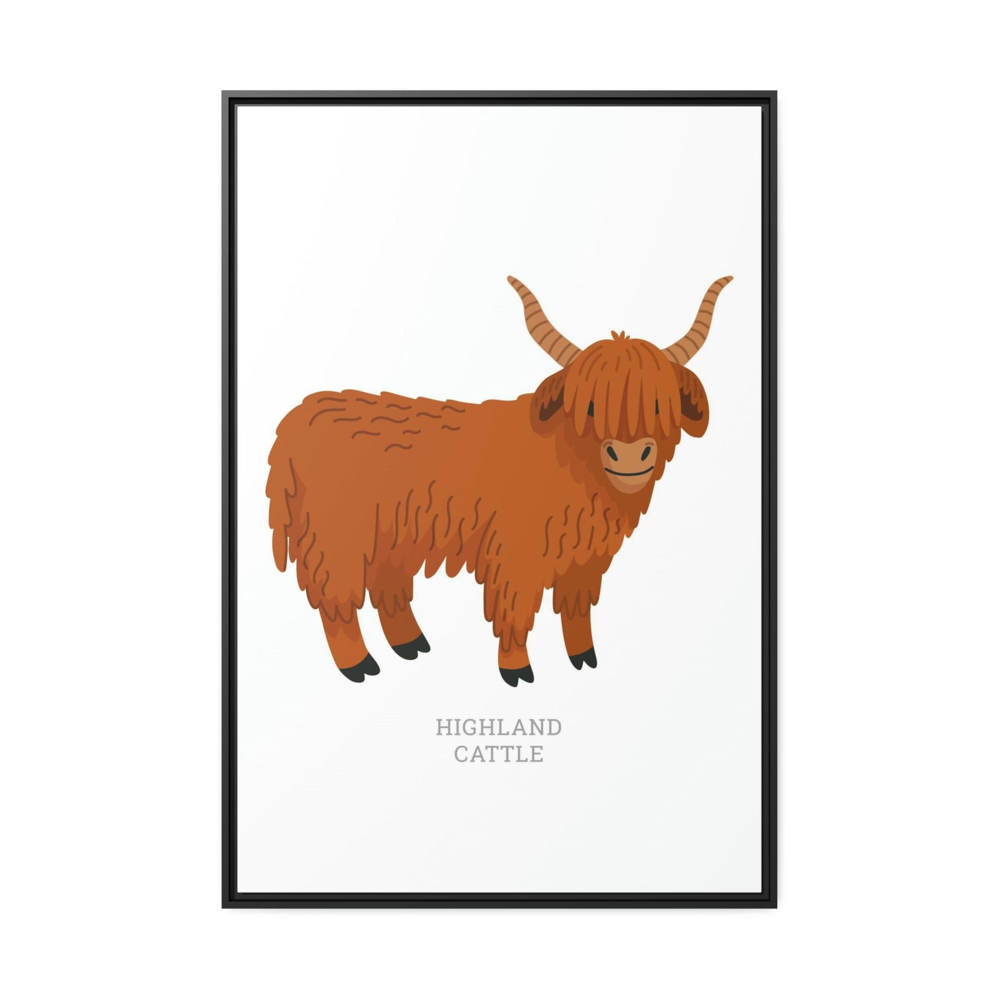 Cows Tranquil Grazing: Cow Art a Calming Wall Art Addition to Any Space