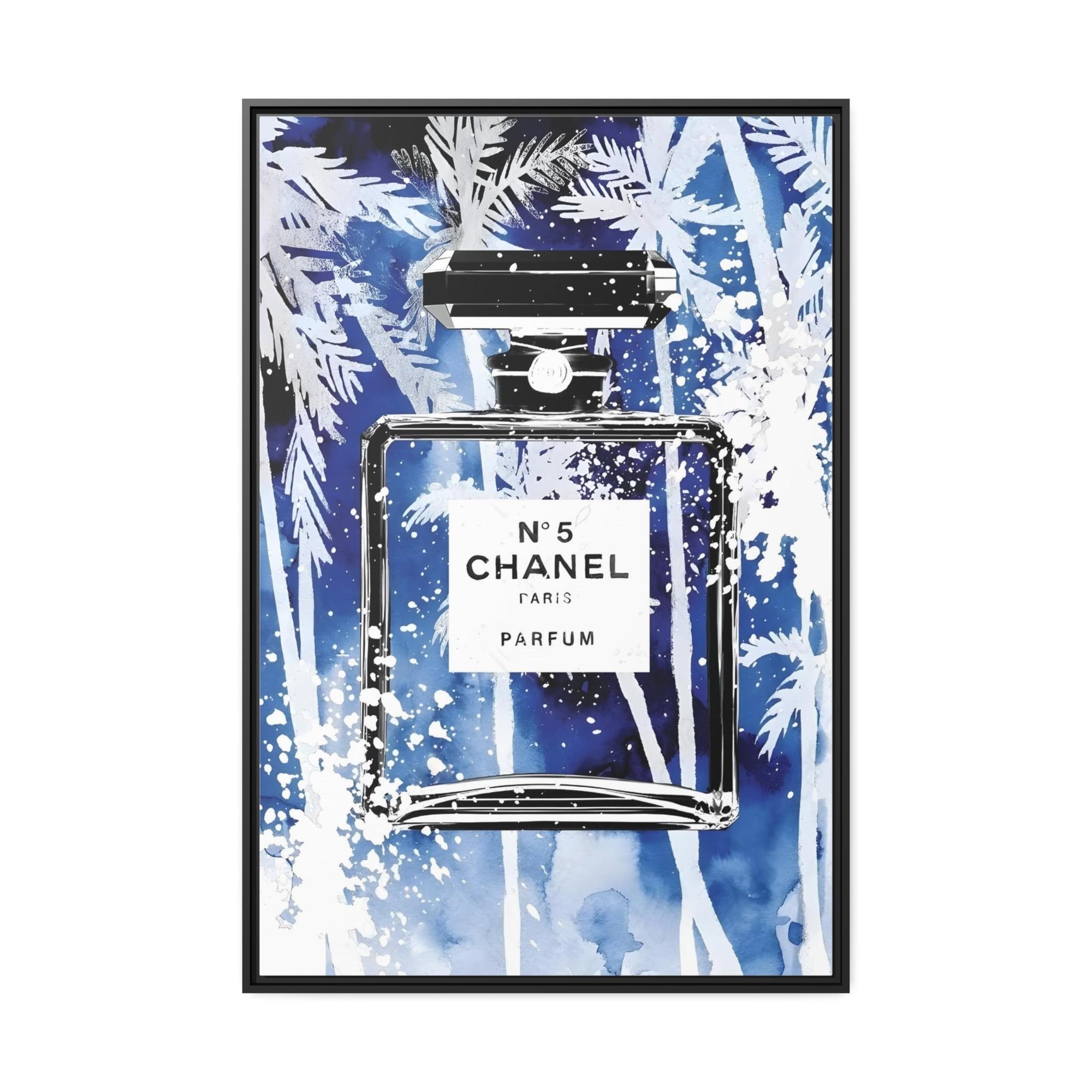 undefined Effortless Elegance: Chanel-Inspired Wall Art on Natural Canvas & Poster