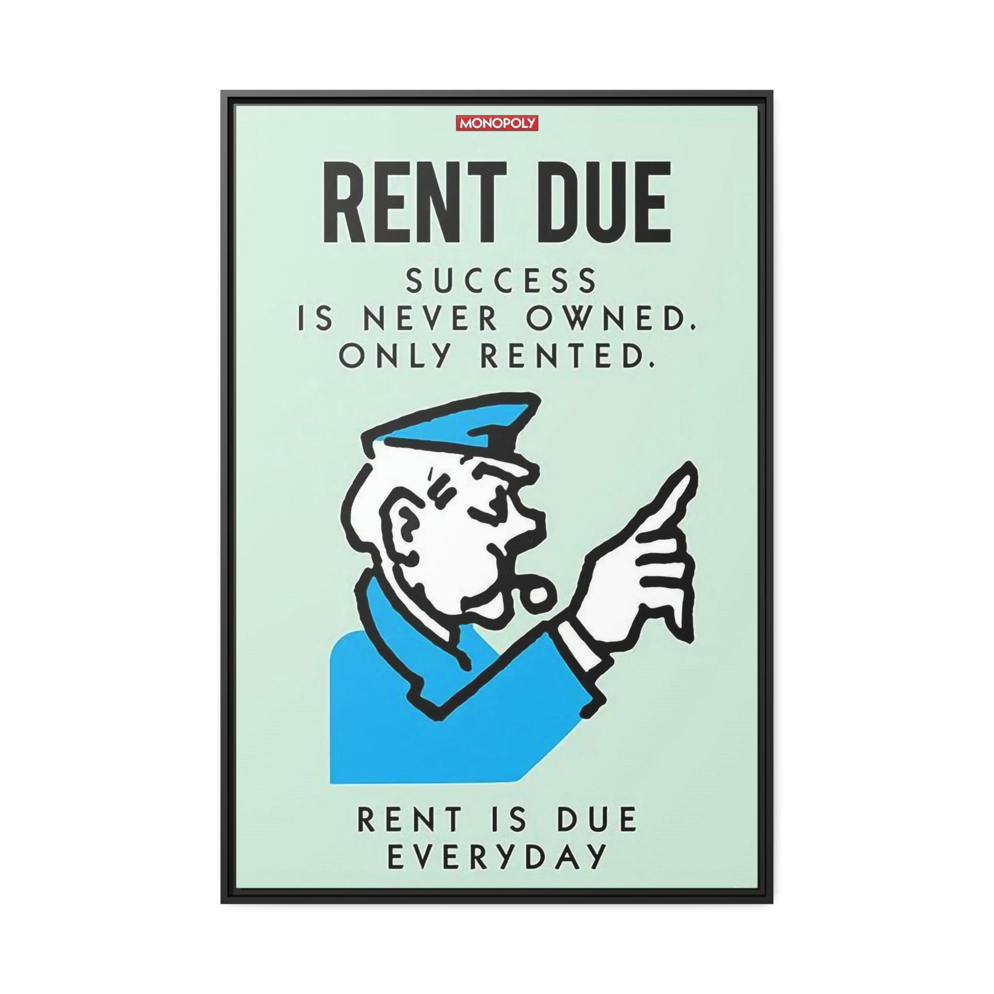 undefined Money Meets Inspiration: Alec Monopoly's Quote Art on High-Quality Canvas