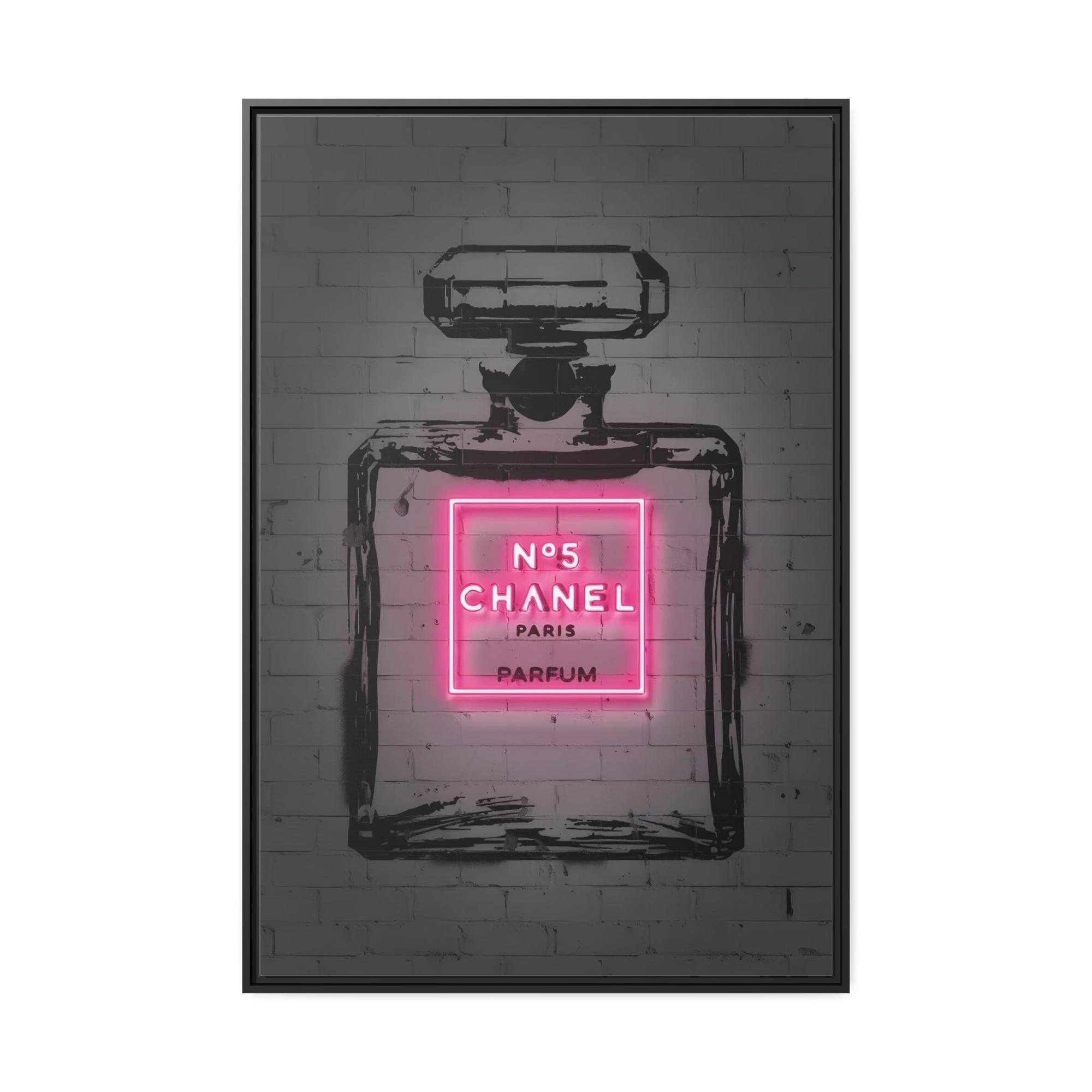 undefined The Art of Chanel: Captivating Print on Framed Canvas & Poster