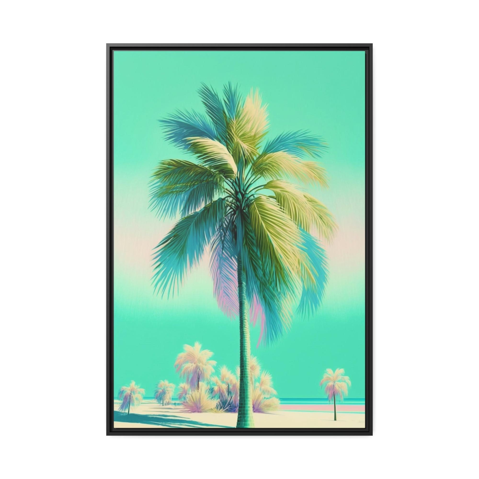 Palm Trees Palm Trees Art: Capture the Tranquil Beauty of Nature on Canvas