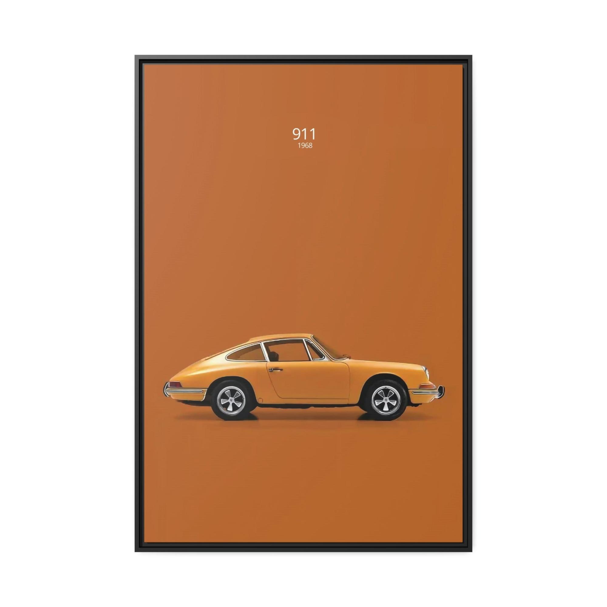Porsche Porsche Passion: A Canvas & Poster Print of the Iconic Sports Car