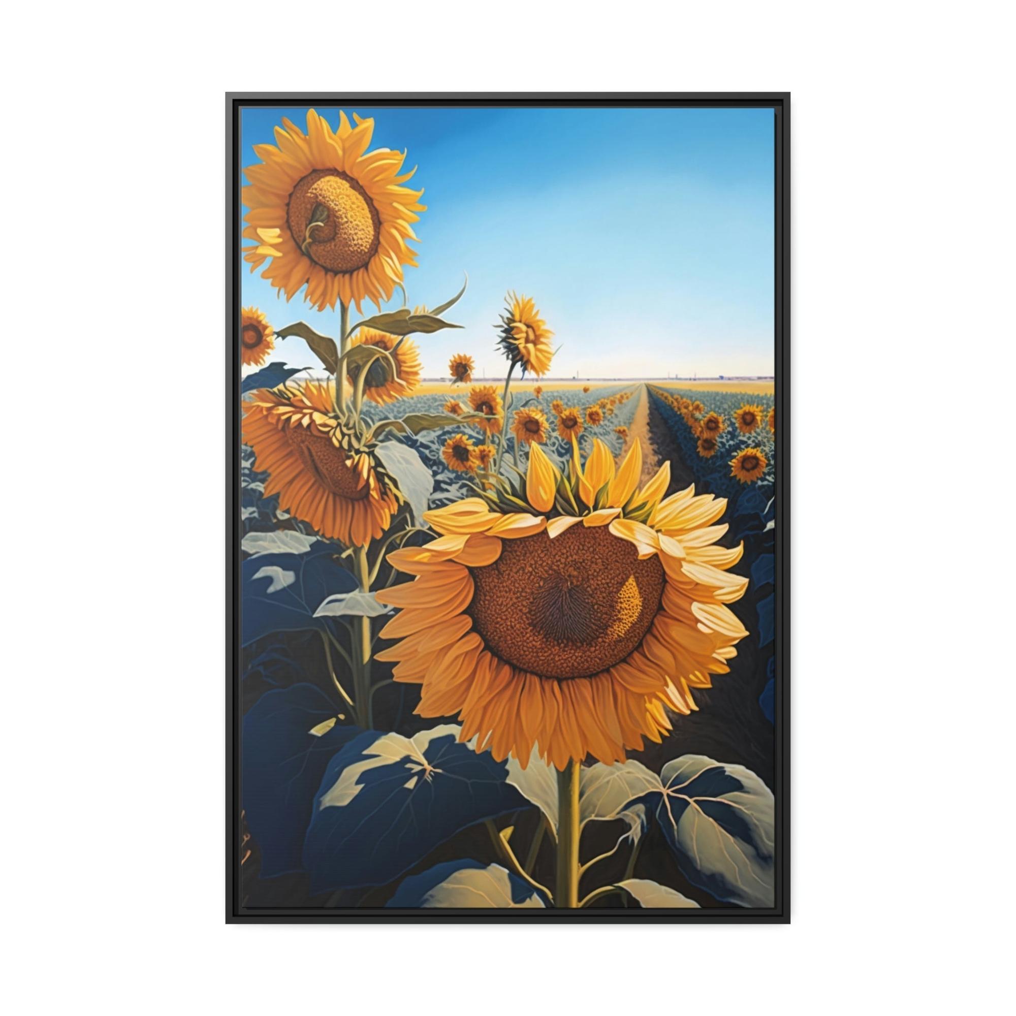 Sunflowers Petals of Gold: A Rich and Luxurious Display of Sunflowers' Exquisite Charm