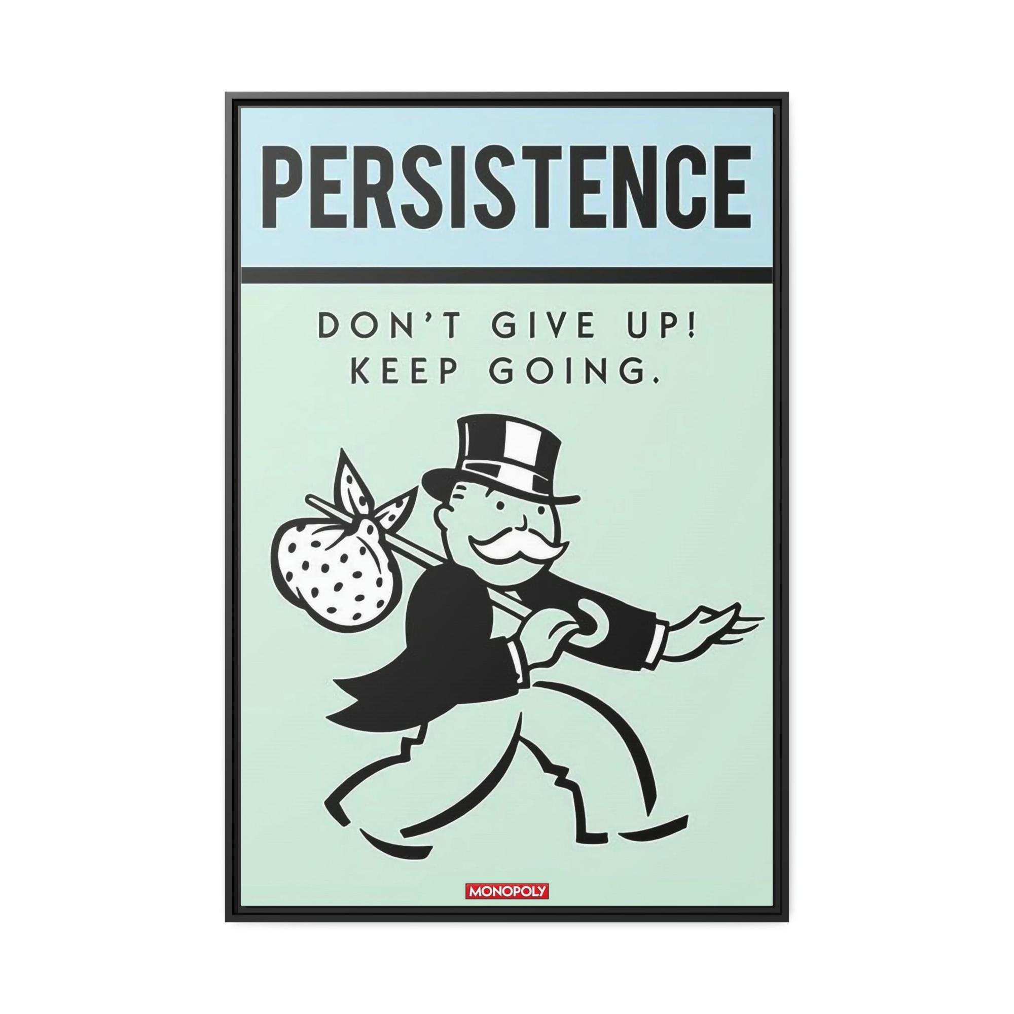 undefined Creative Wall Decor: Alec Monopoly's Quote Art on Natural Canvas
