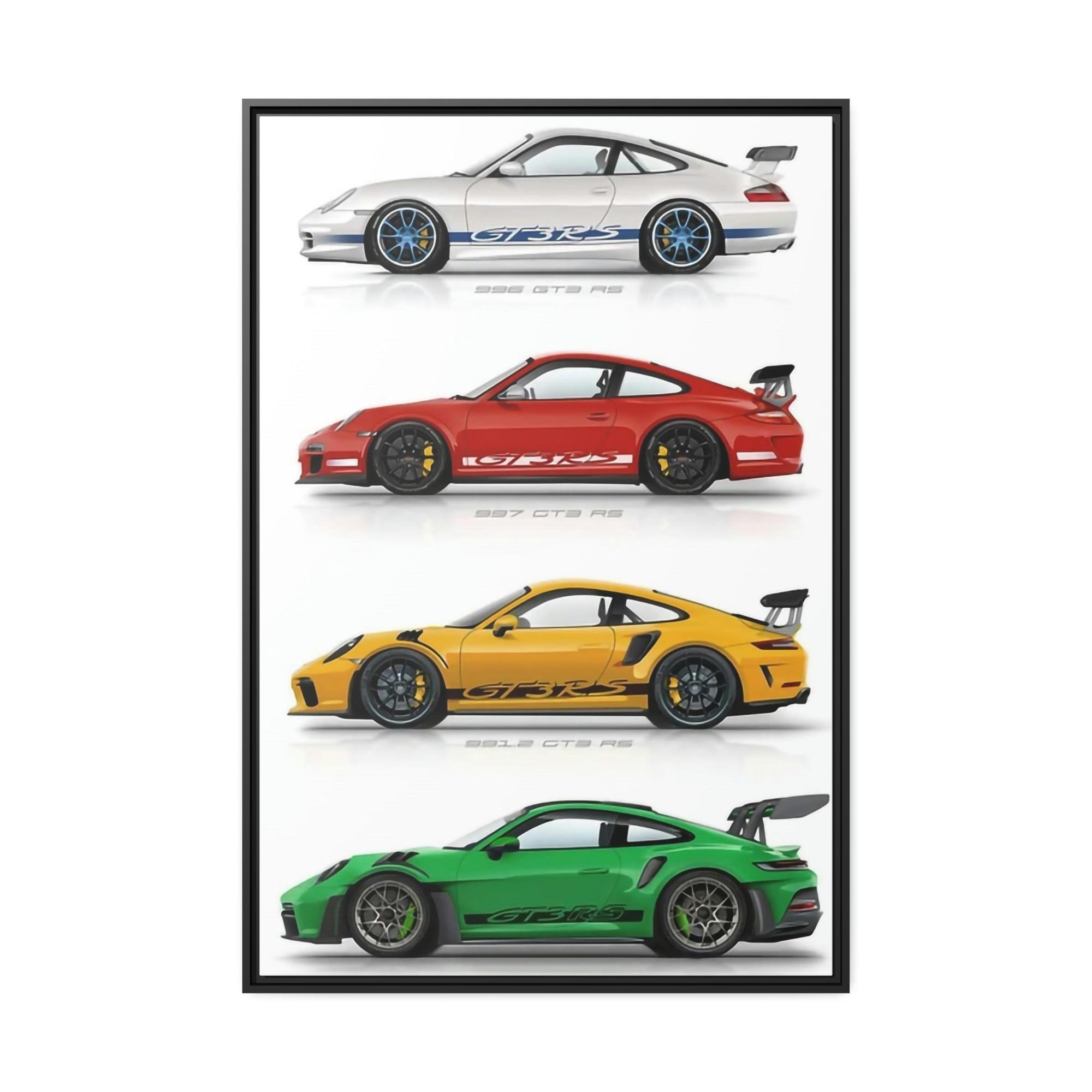 Porsche The Art of Porsche: Framed Poster & Canvas for Enthusiasts and Collectors