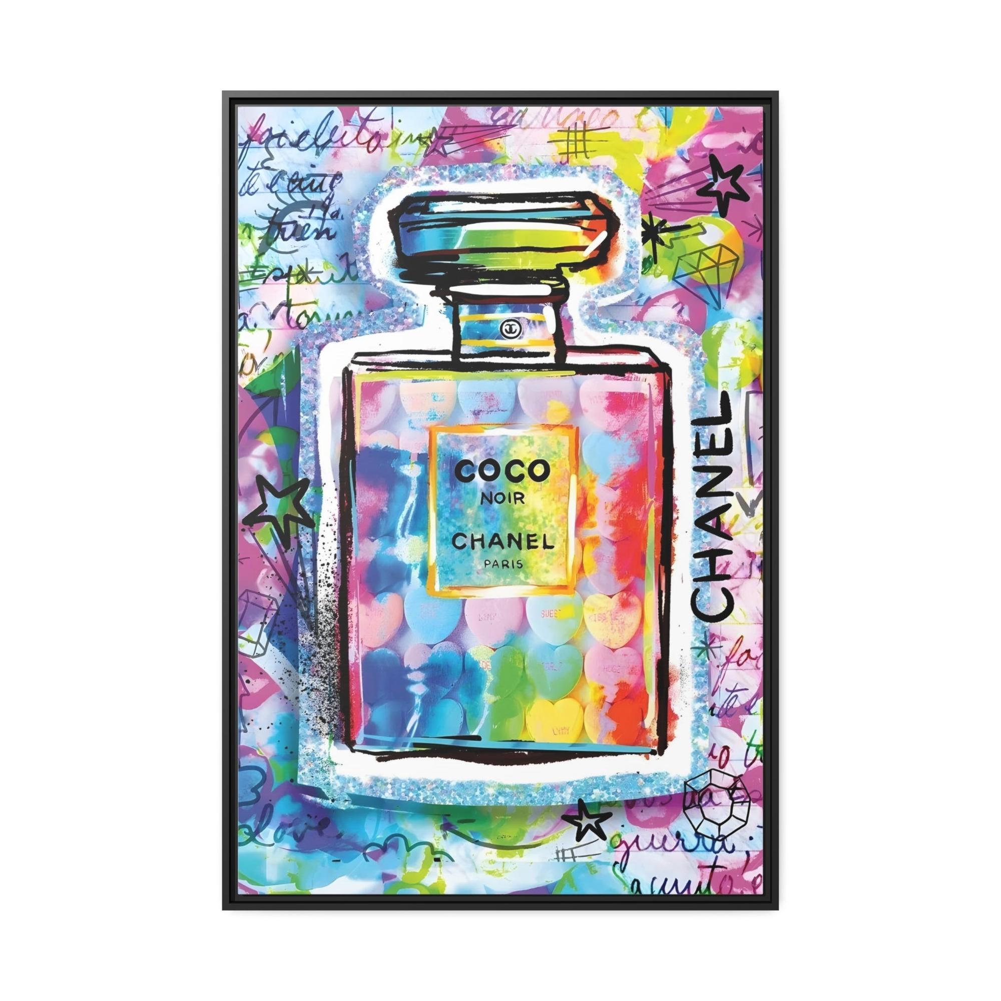 Chanel The Essence of Chanel: Exquisite Print on Natural Canvas