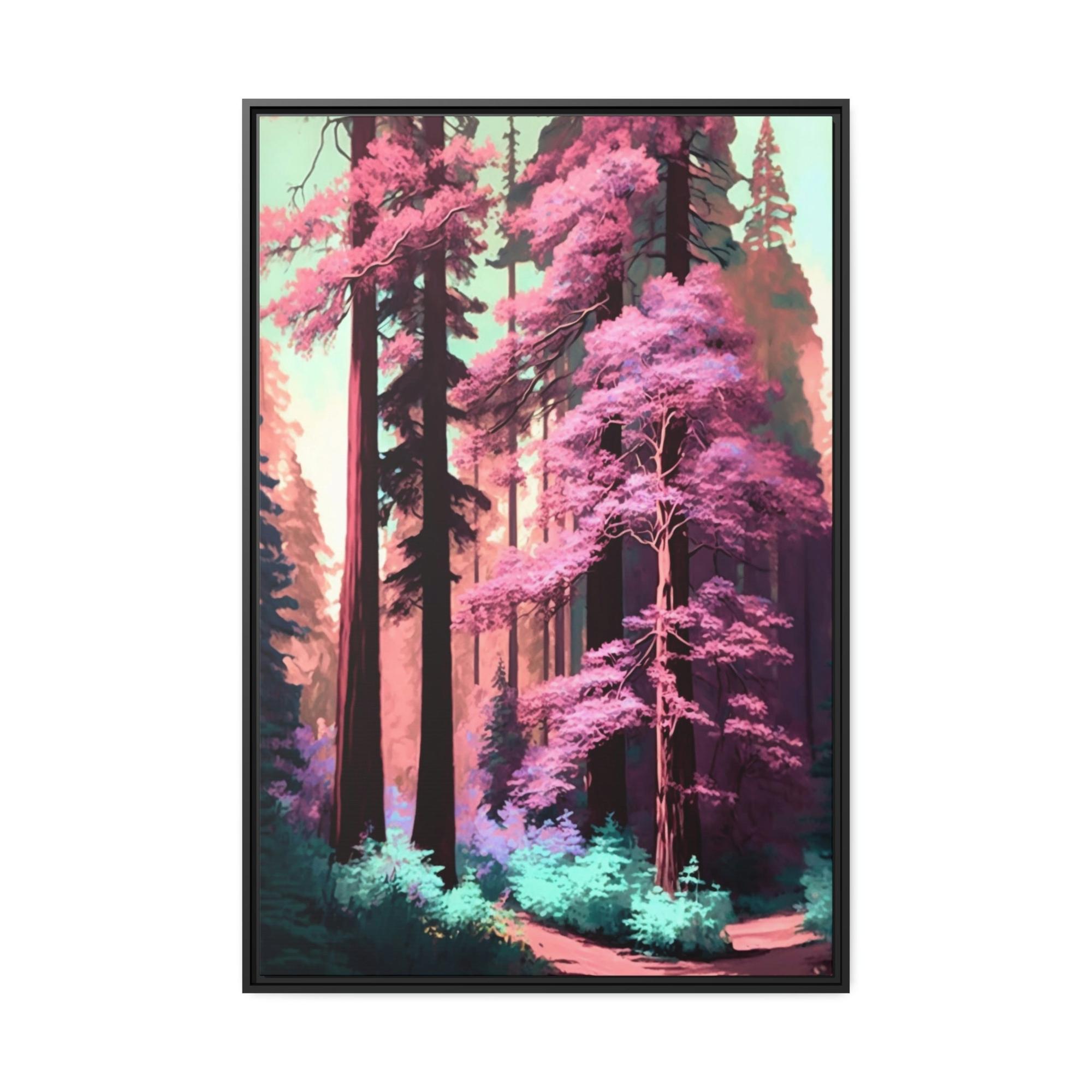 Redwood Trees Serenity in the Woods: Redwood Trees