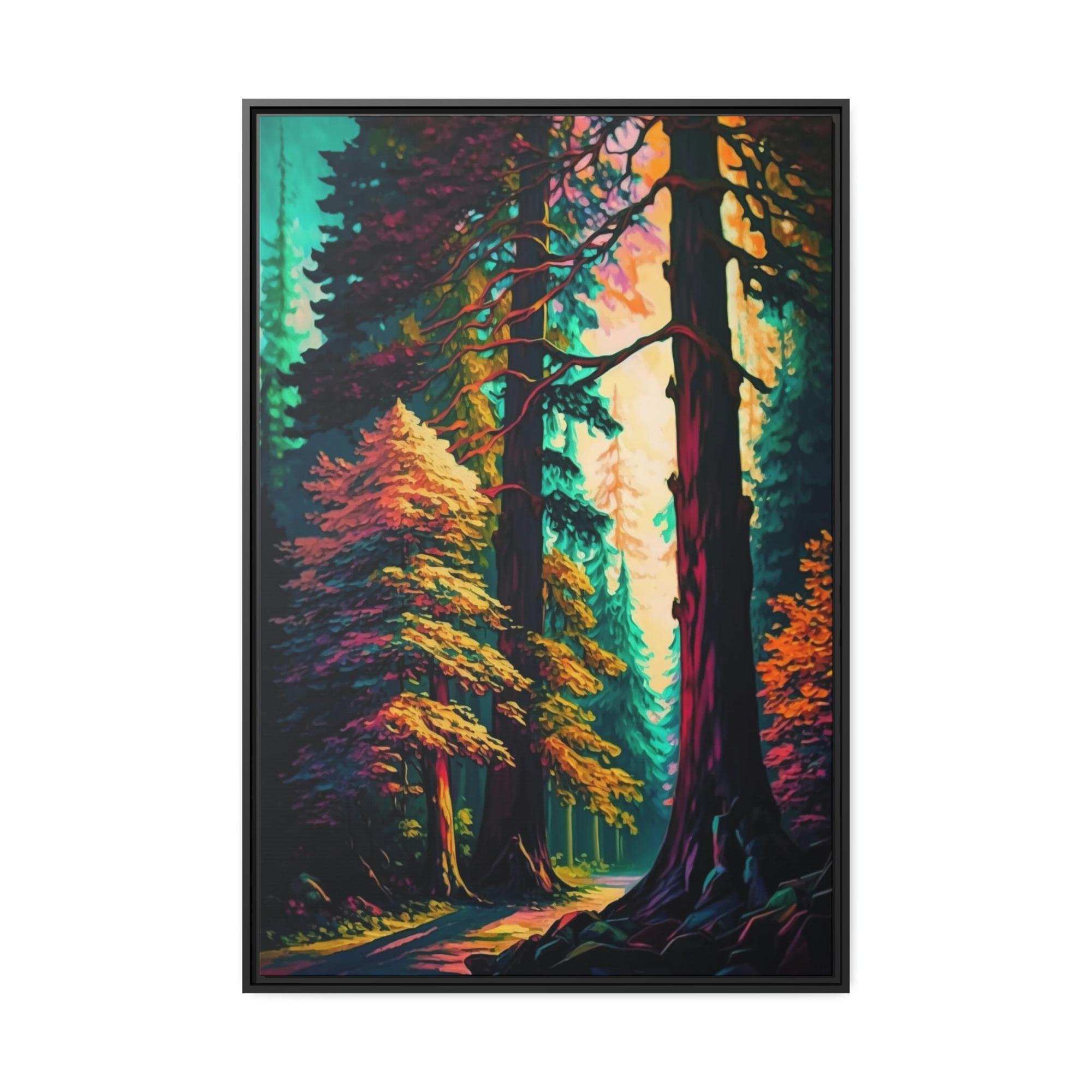 Forest Trees Whispers of the Forest: A Serene Retreat