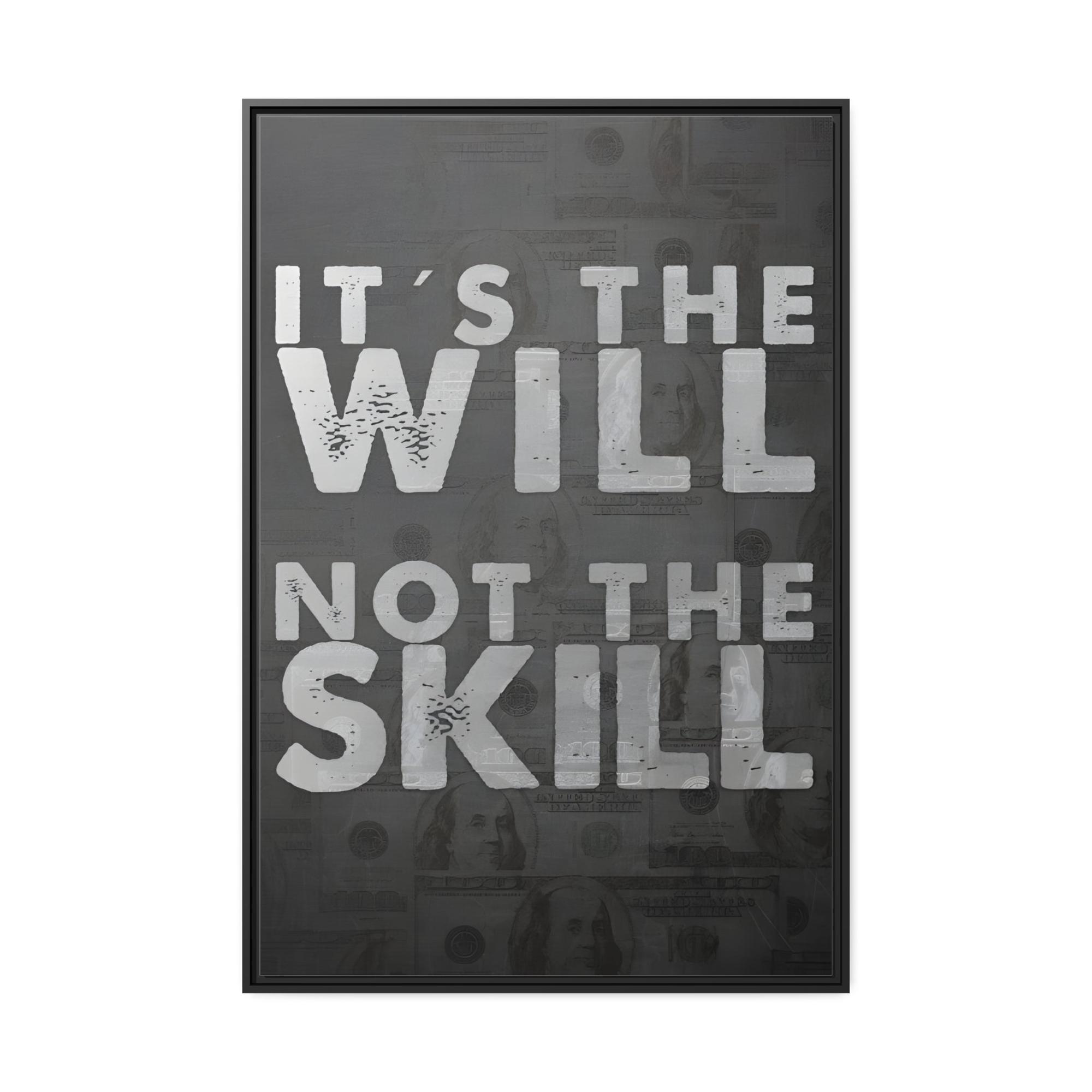 Monopoly & Motivation Mastering Motivation: Artistic Expression on Framed Canvas