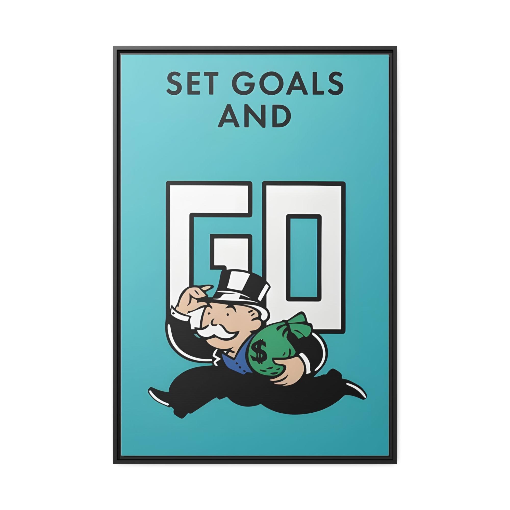 Monopoly & Motivation Artistic Reverie: Canvas & Poster Wall Art Inspired by Monopoly and Motivation