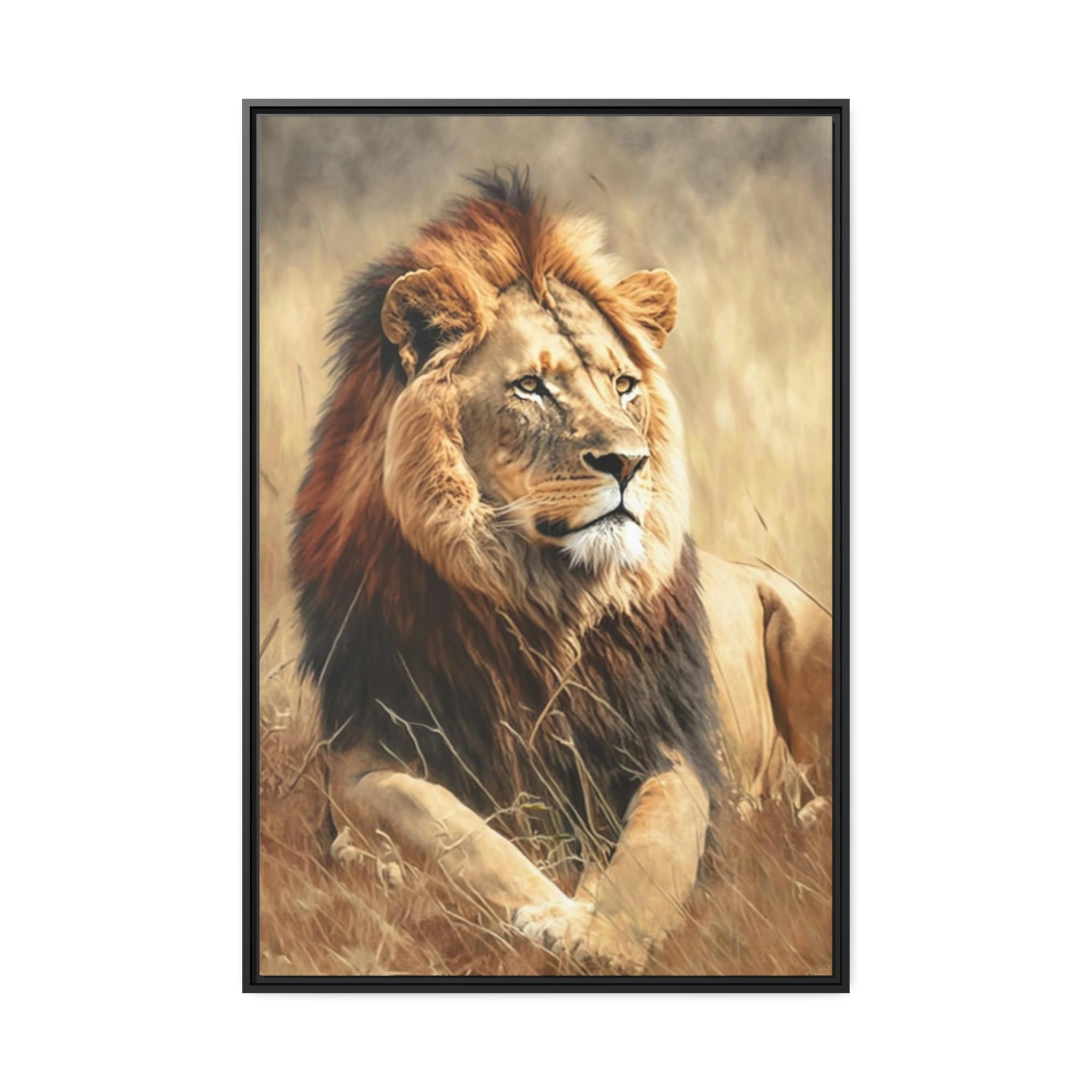 Lions Lion Strength: An Artistic Work with Lion