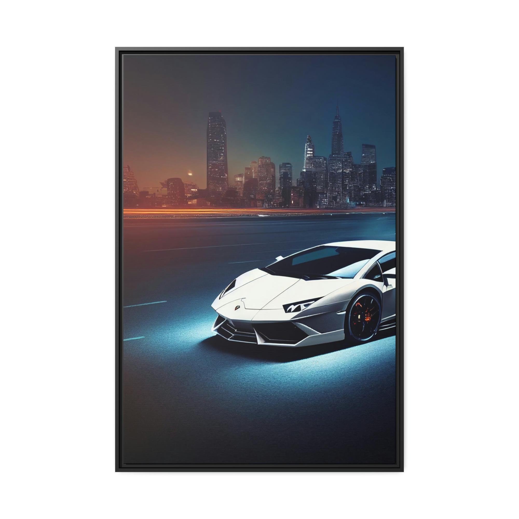 Lamborghini Luxury in Motion: Lamborghini Framed Poster & Canvas for Wall Art