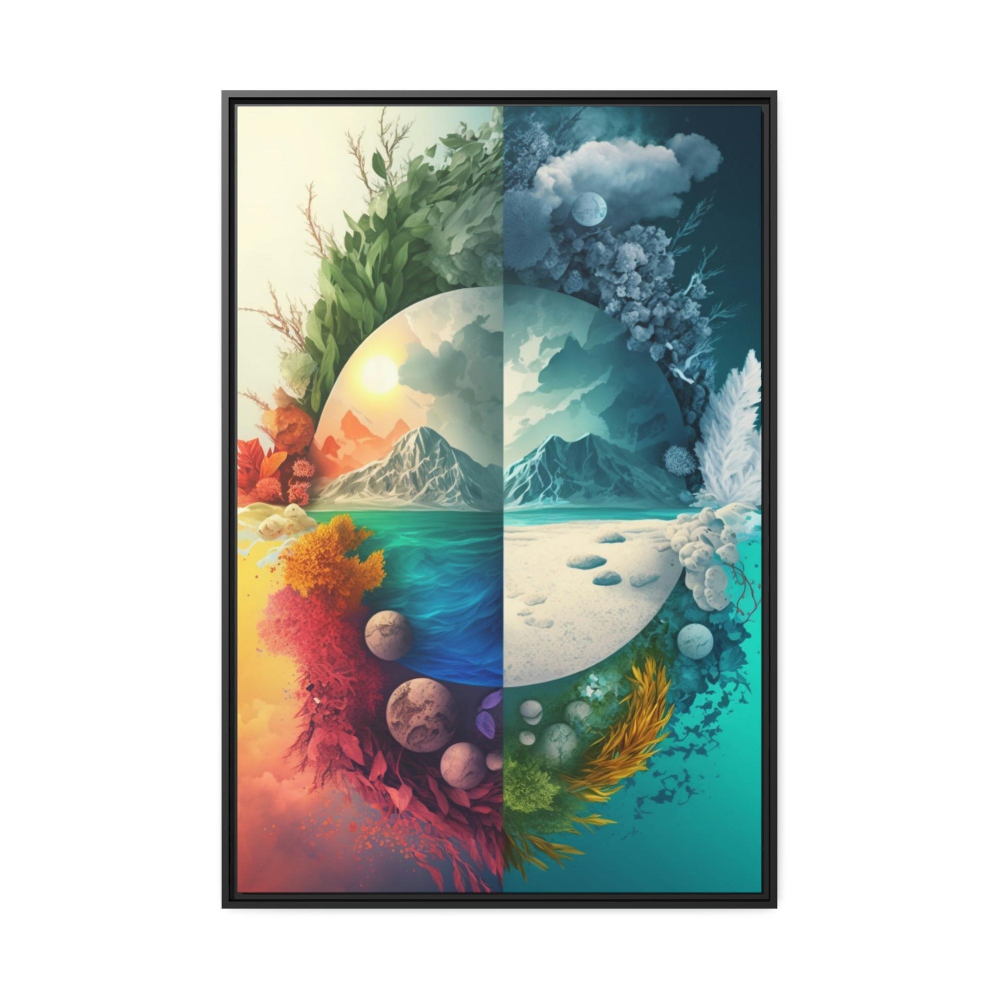 Seasons Seasonal Symphony: A Canvas of Nature's Harmonious Rhythms
