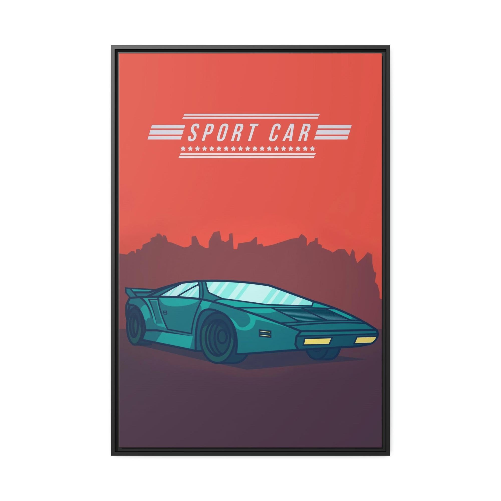 undefined Sport Car Wall Art: Lamborghini Framed Poster & Canvas Print