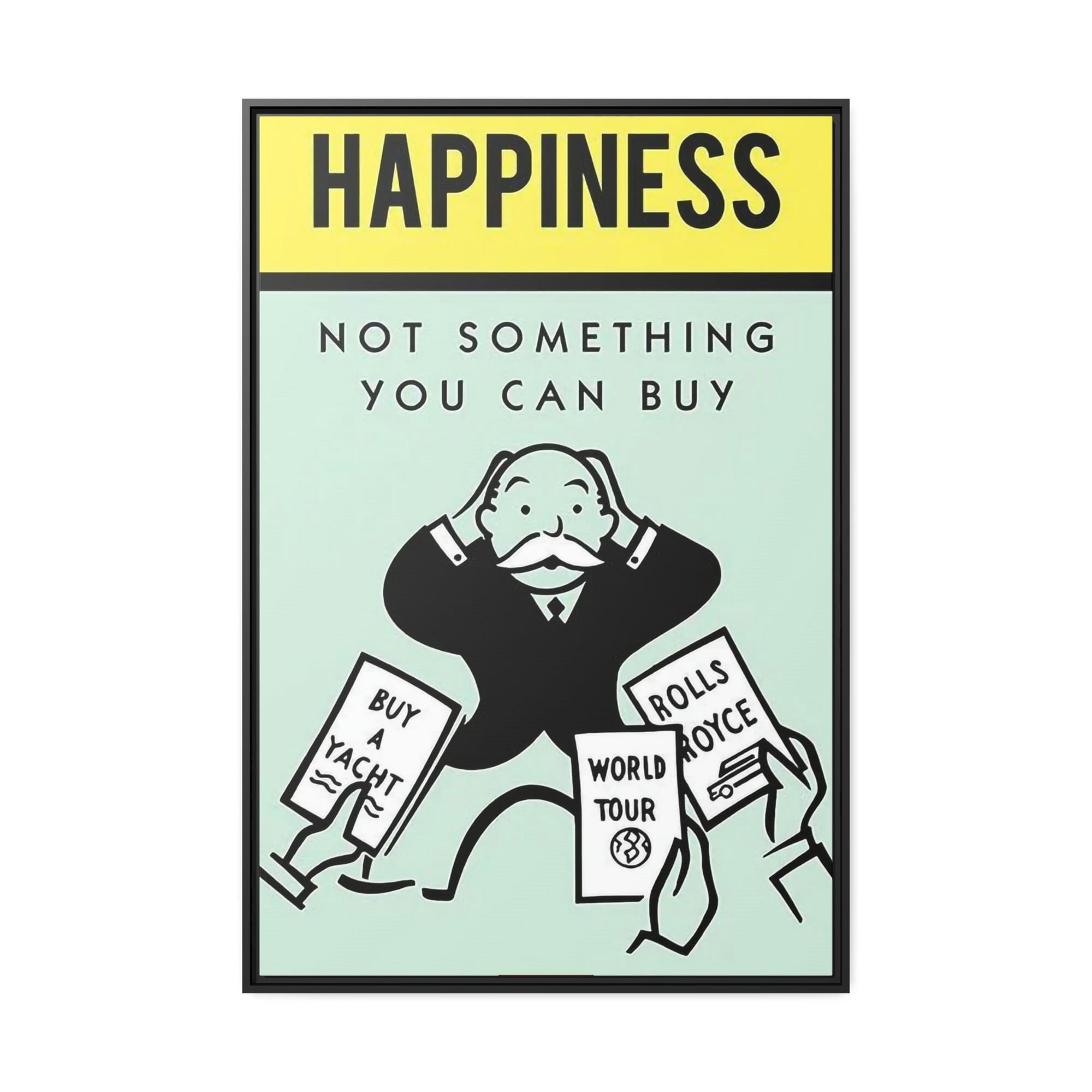 undefined Money Quotes on Canvas: Alec Monopoly's Art and Poster Collection