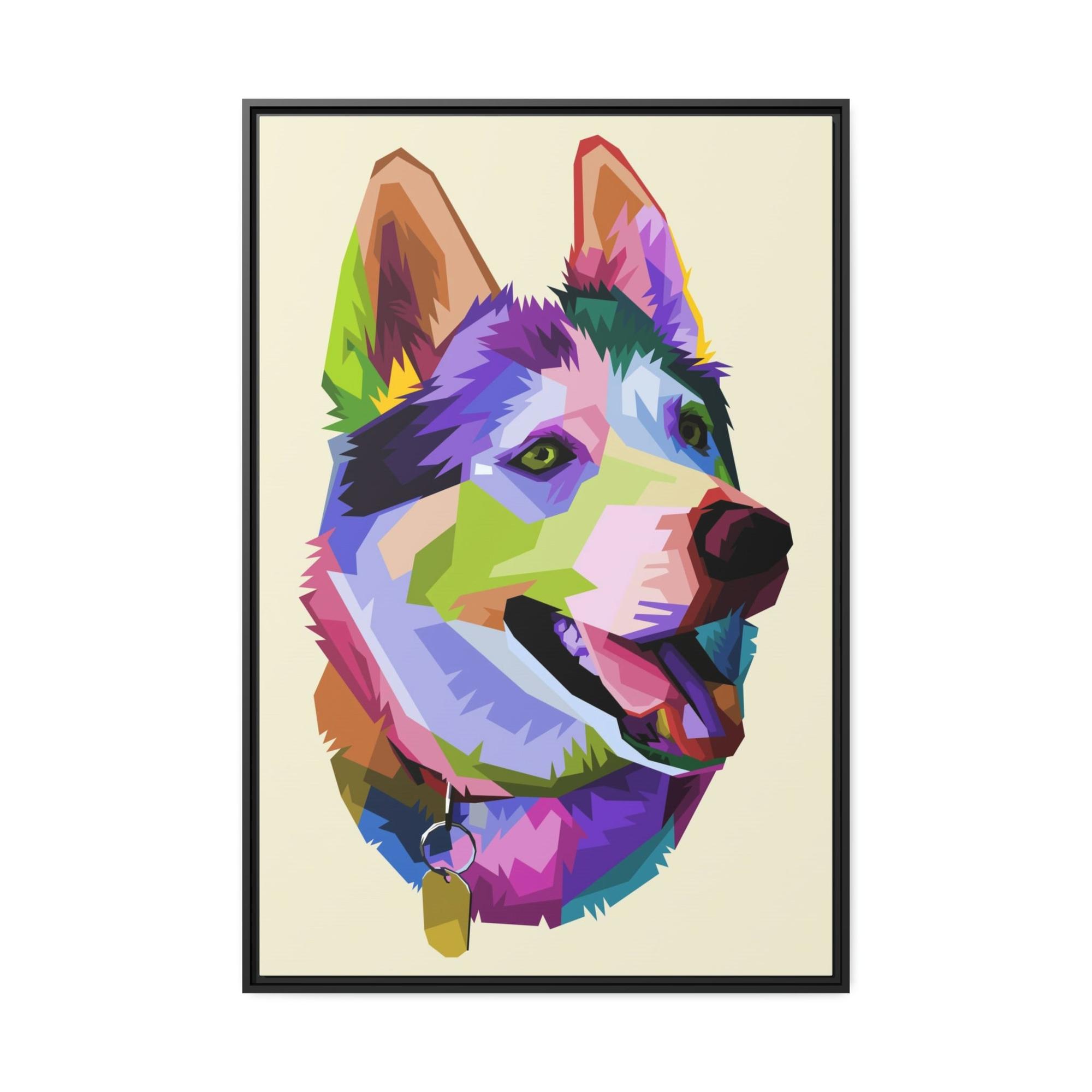 undefined Loyal Companion: Natural Canvas & Poster Wall Art of a Devoted Dog