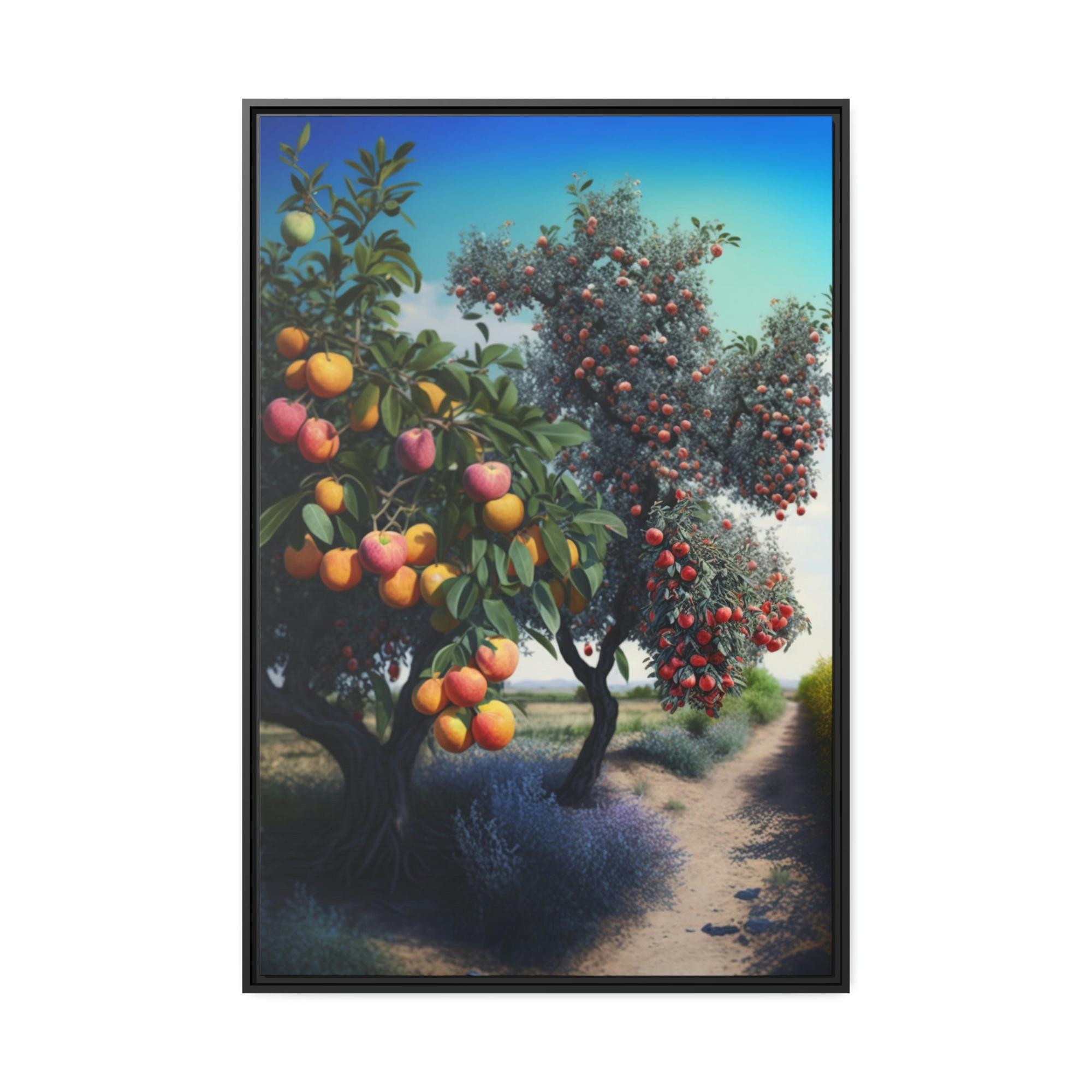 undefined Fruitful Scenery: Fruit Trees Canvas & Poster Print