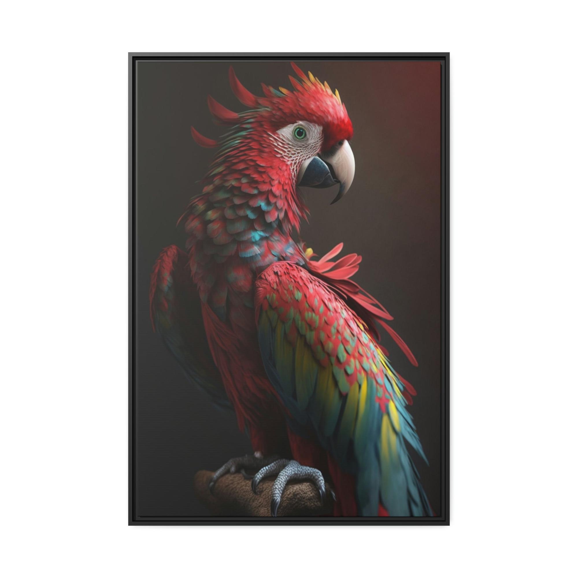 Parrots Winged Wonders: A Canvas of Parrot Majesty and Magic