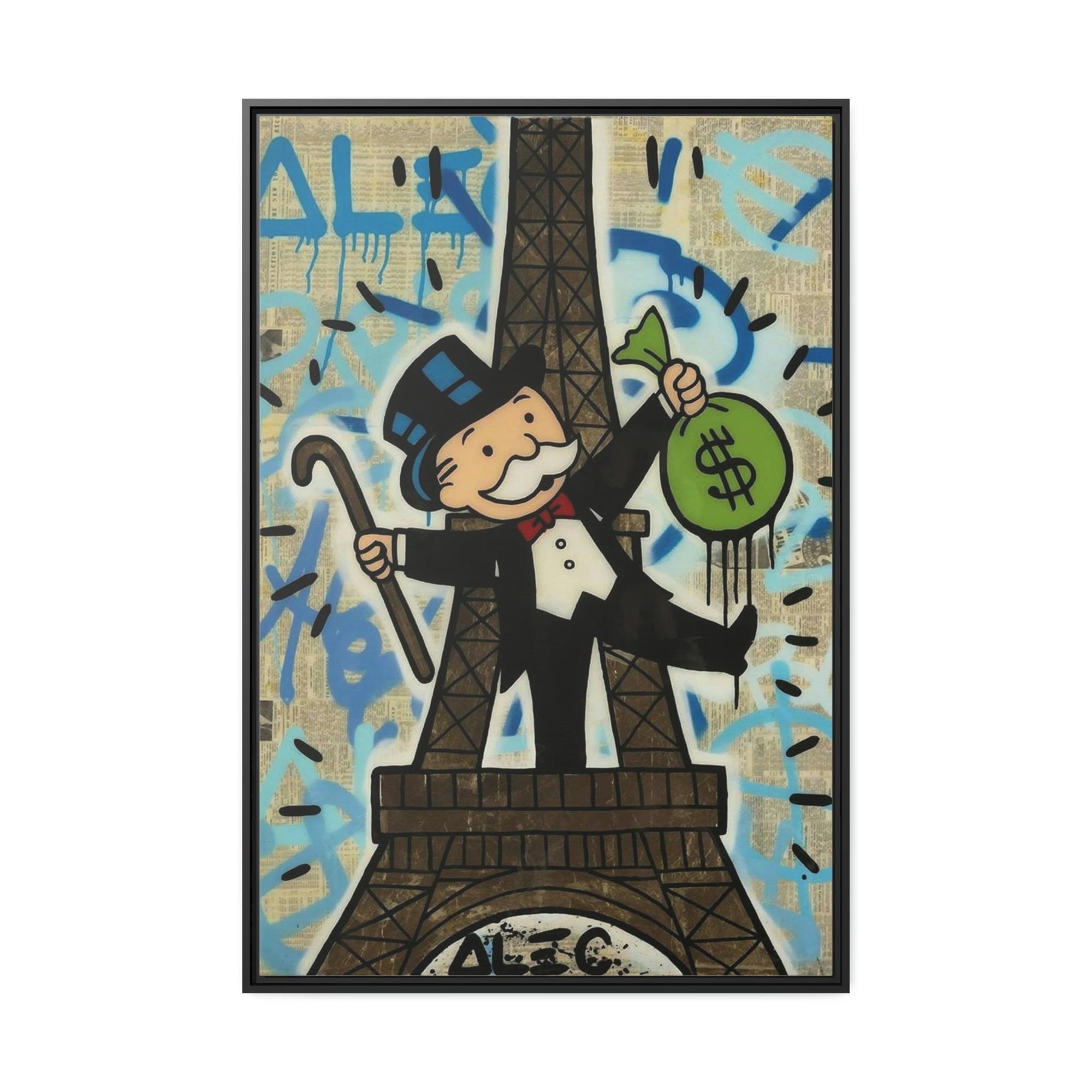 Monopoly & Motivation The Art of the Urban Landscape: Alec Monopoly's Framed Posters and Canvas Art