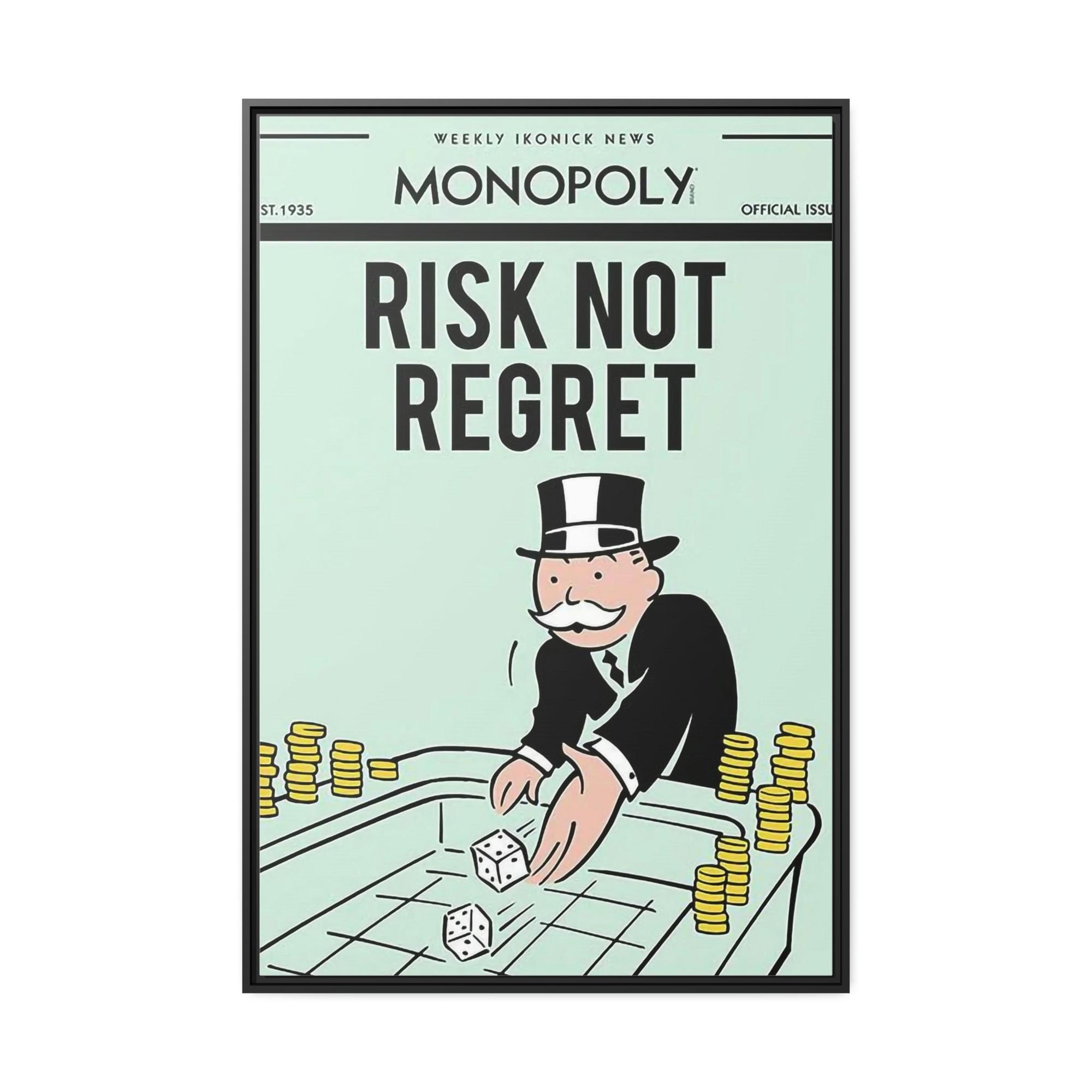 Monopoly & Motivation Bold Quotes for the Home: Alec Monopoly's Framed Poster and Canvas Art Collection