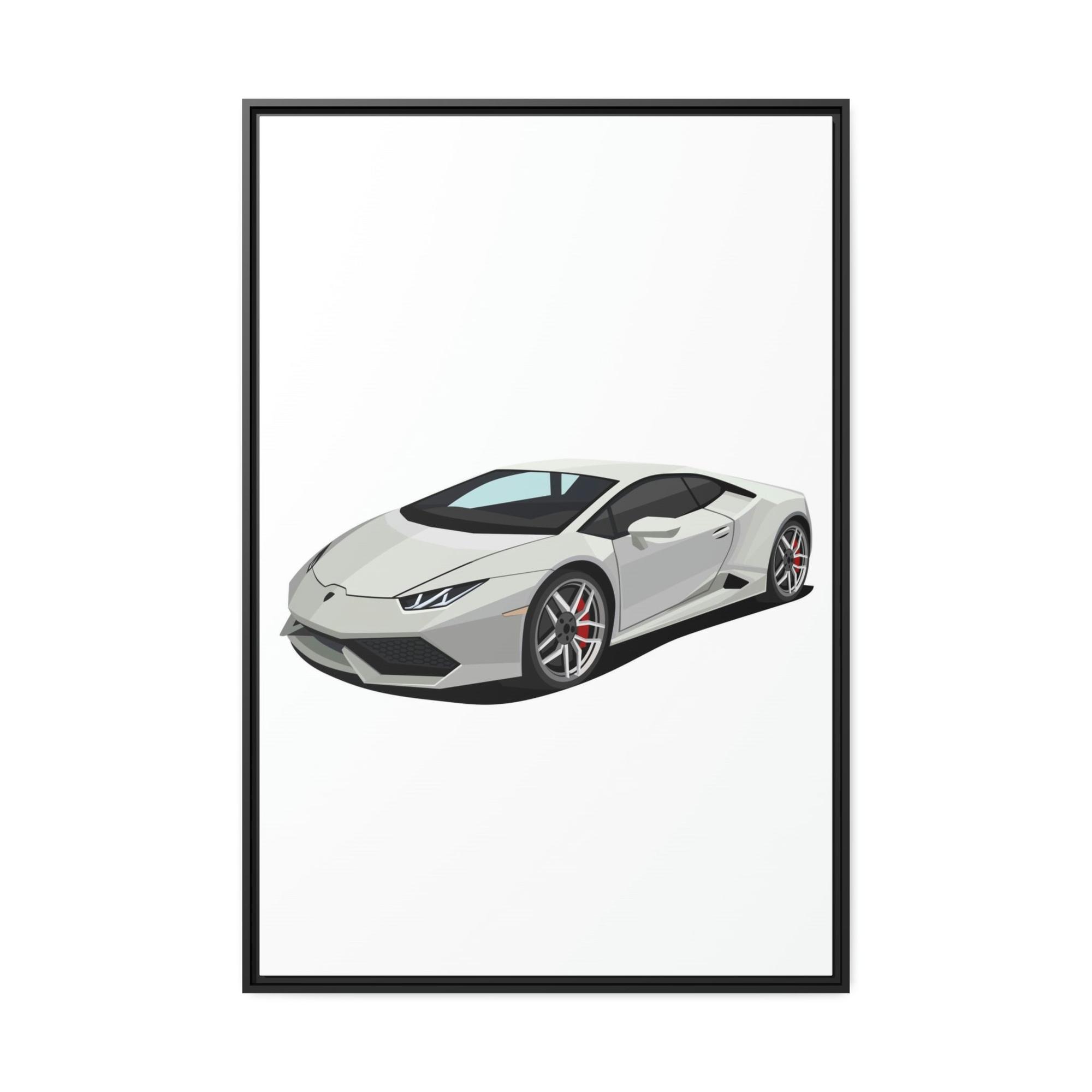 Lamborghini Lamborghini's Track Legend: Canvas & Poster Art of a Supercar