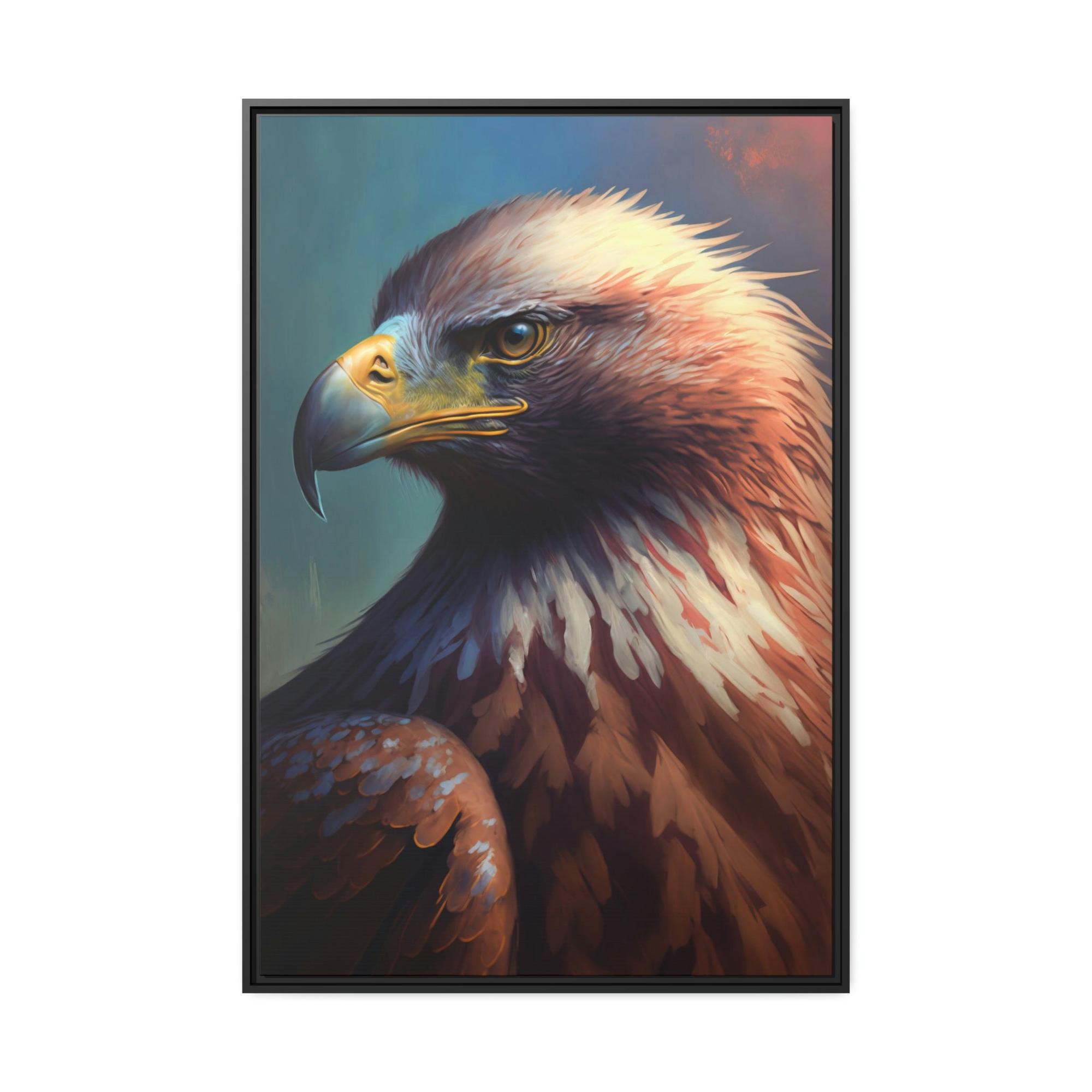 undefined Soaring Solitude: Majestic Eagles Grace the Natural Canvas