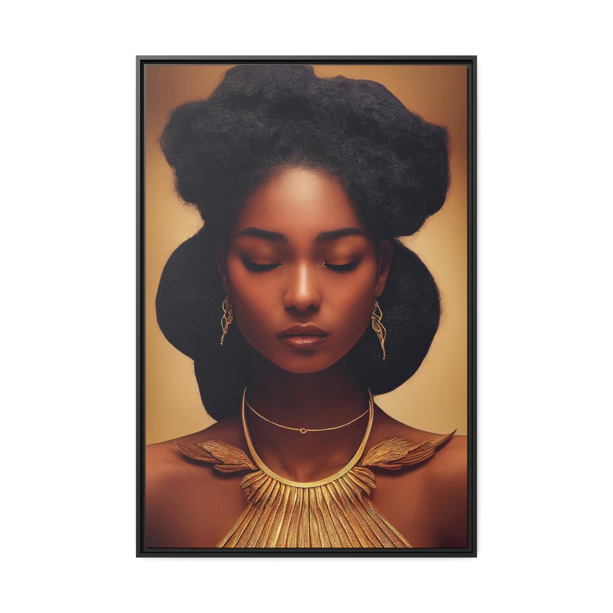 undefined Touch of Glam: Canvas & Poster Wall Art Piece of Stylish Elegance