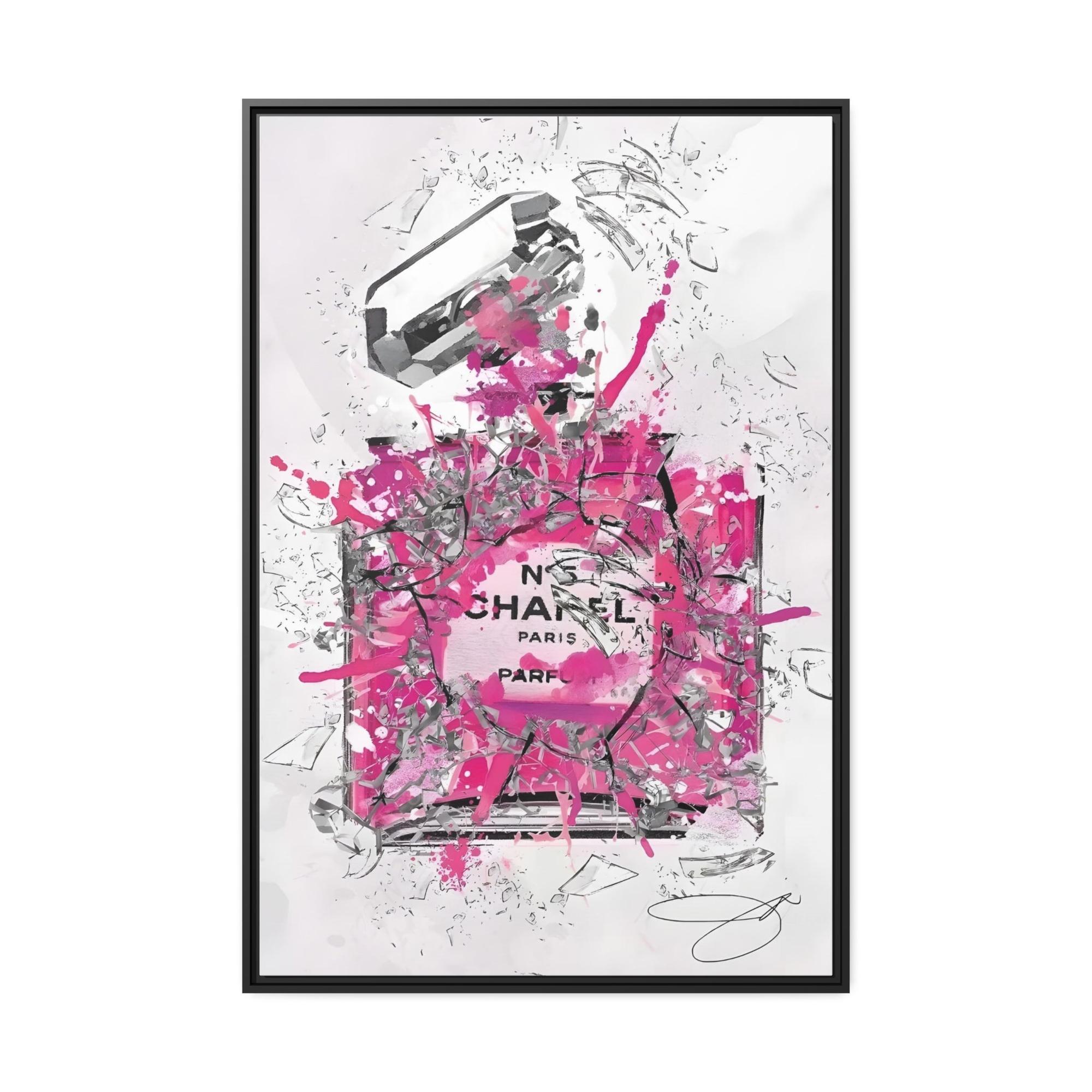 Chanel Chanel's Timeless Sophistication: Luxurious Wall Art on Canvas & Poster