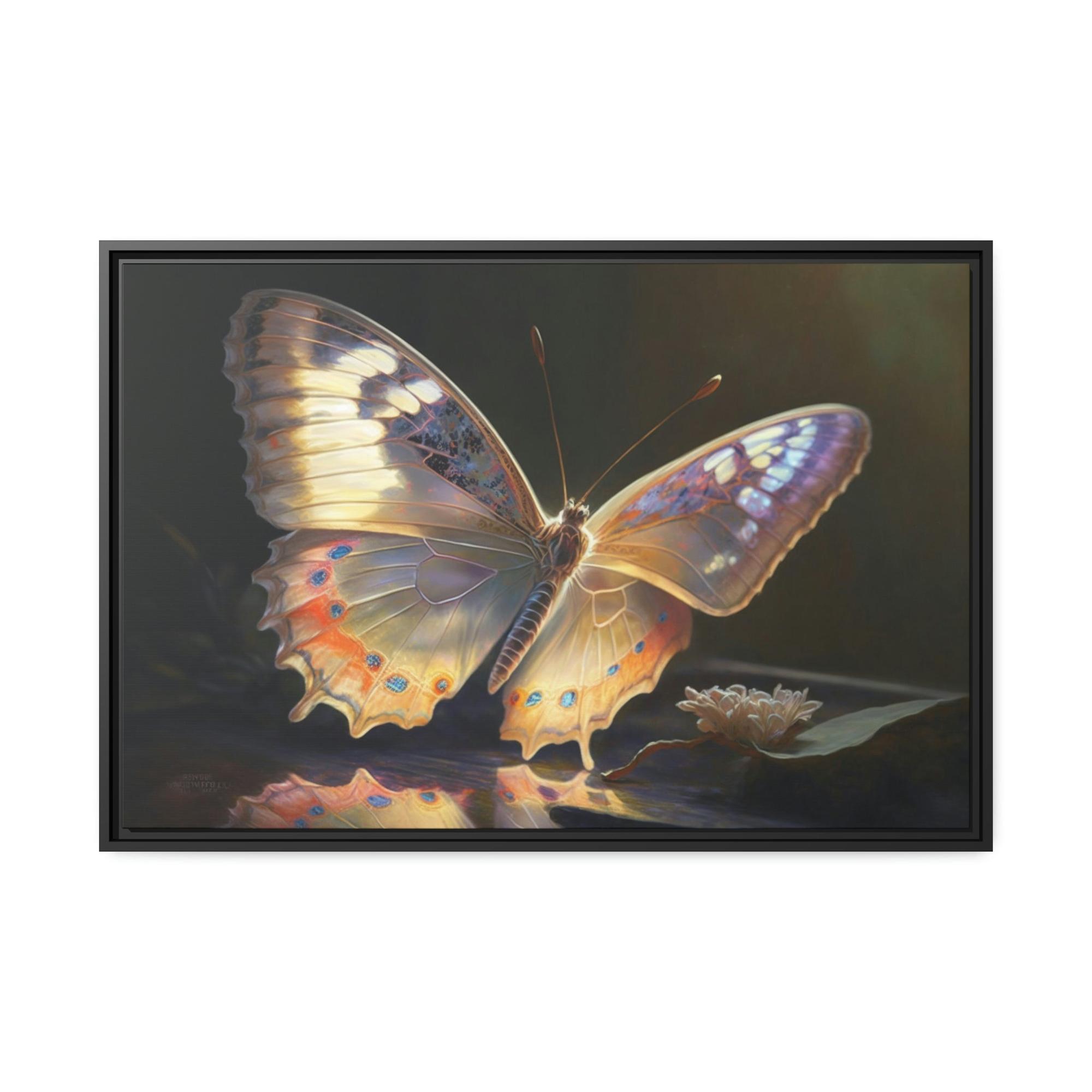Butterflys Butterflie in Flight: Art Print on Canvas & Poster of Graceful Winged Creatures