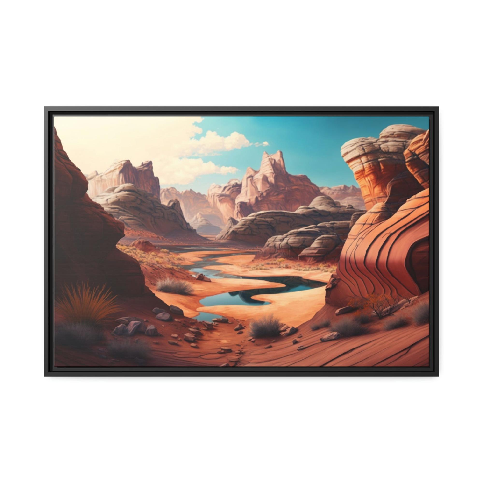 Canyon Nature's Beauty: Canyons Print on Canvas and Art Prints for Your Home
